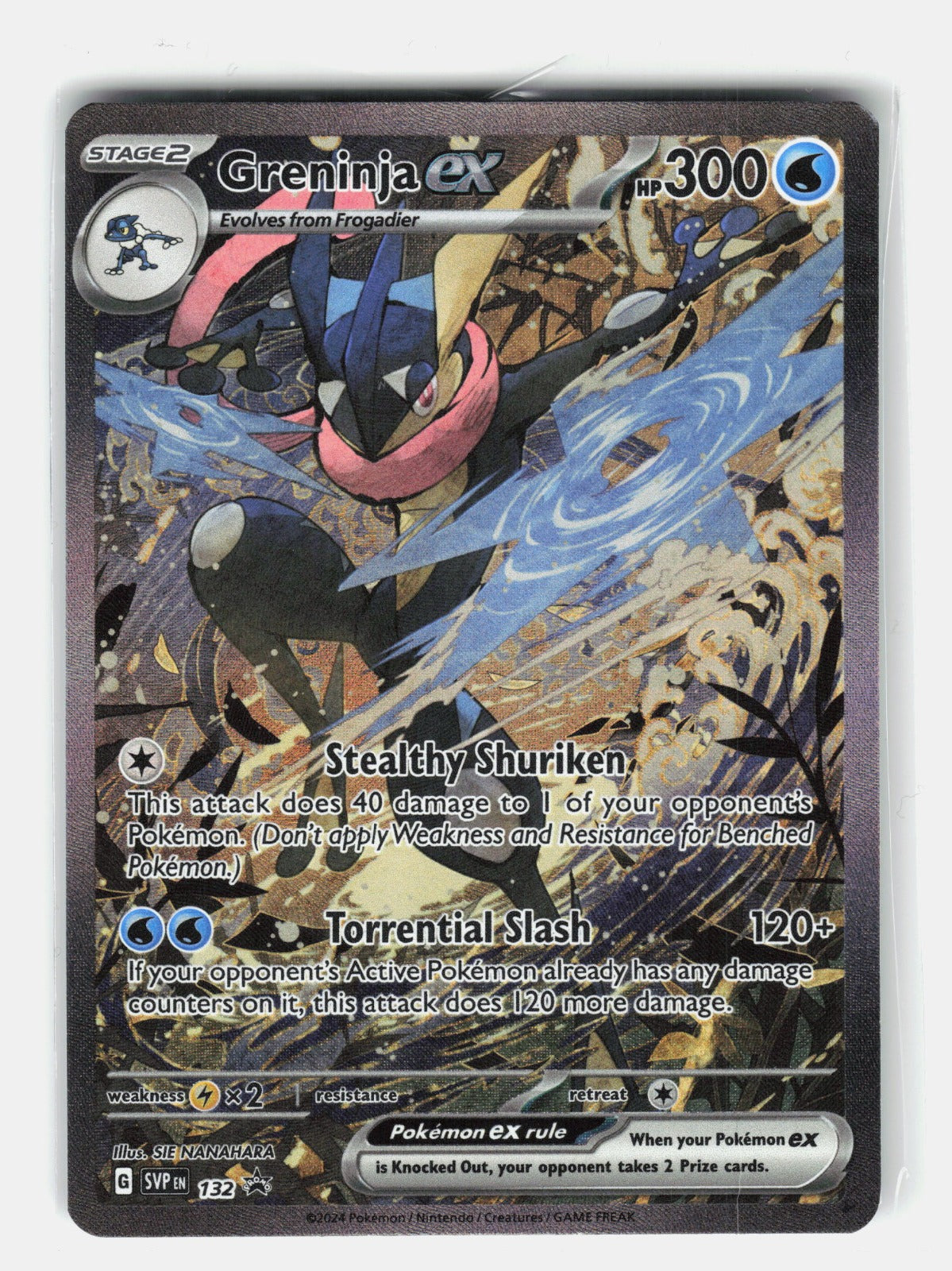 Greninja ex Holo Promo SV: Scarlet & Violet Promo Cards 132 NM