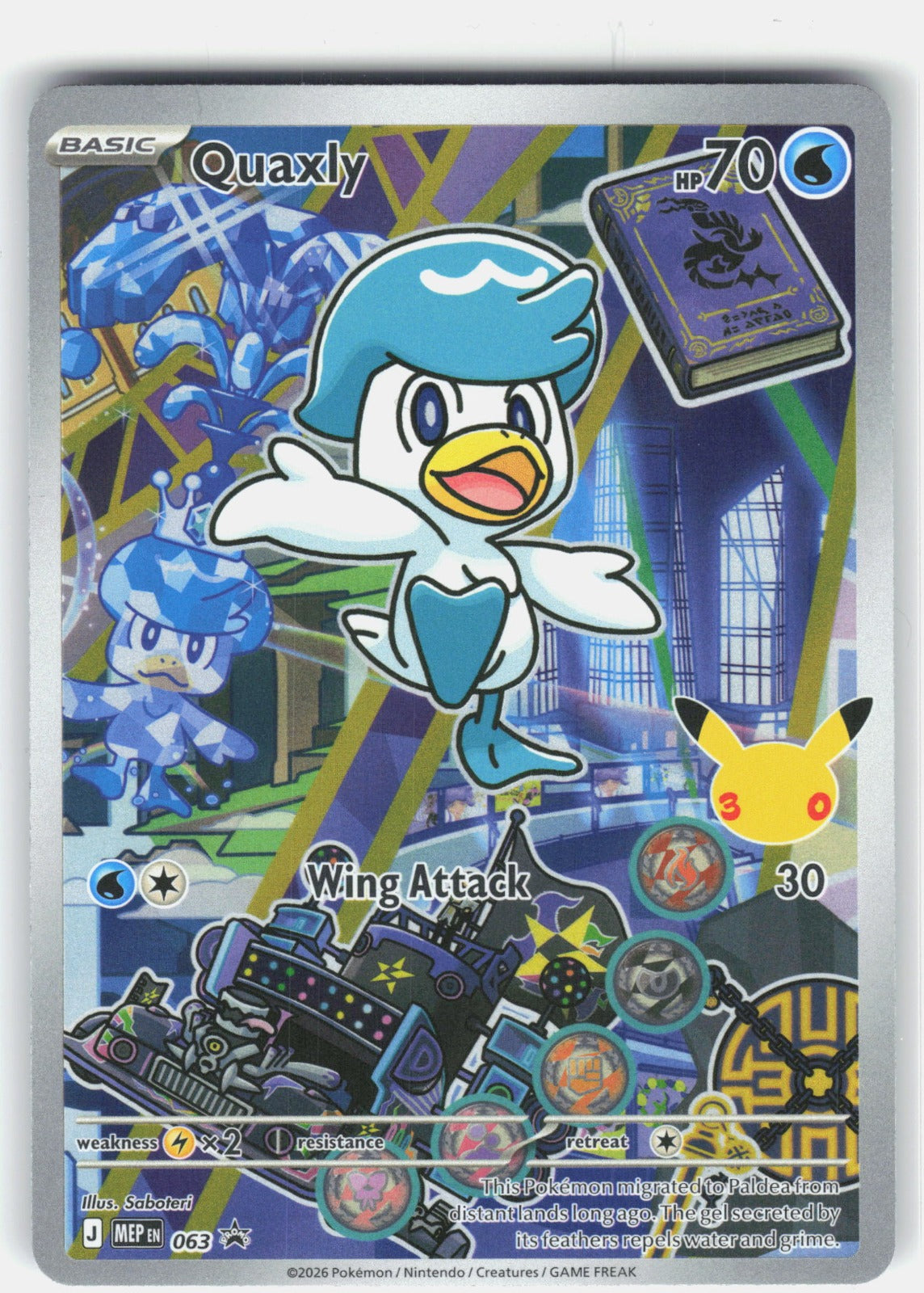 Quaxly Holo Promo ME: Mega Evolution Promo 063 NM