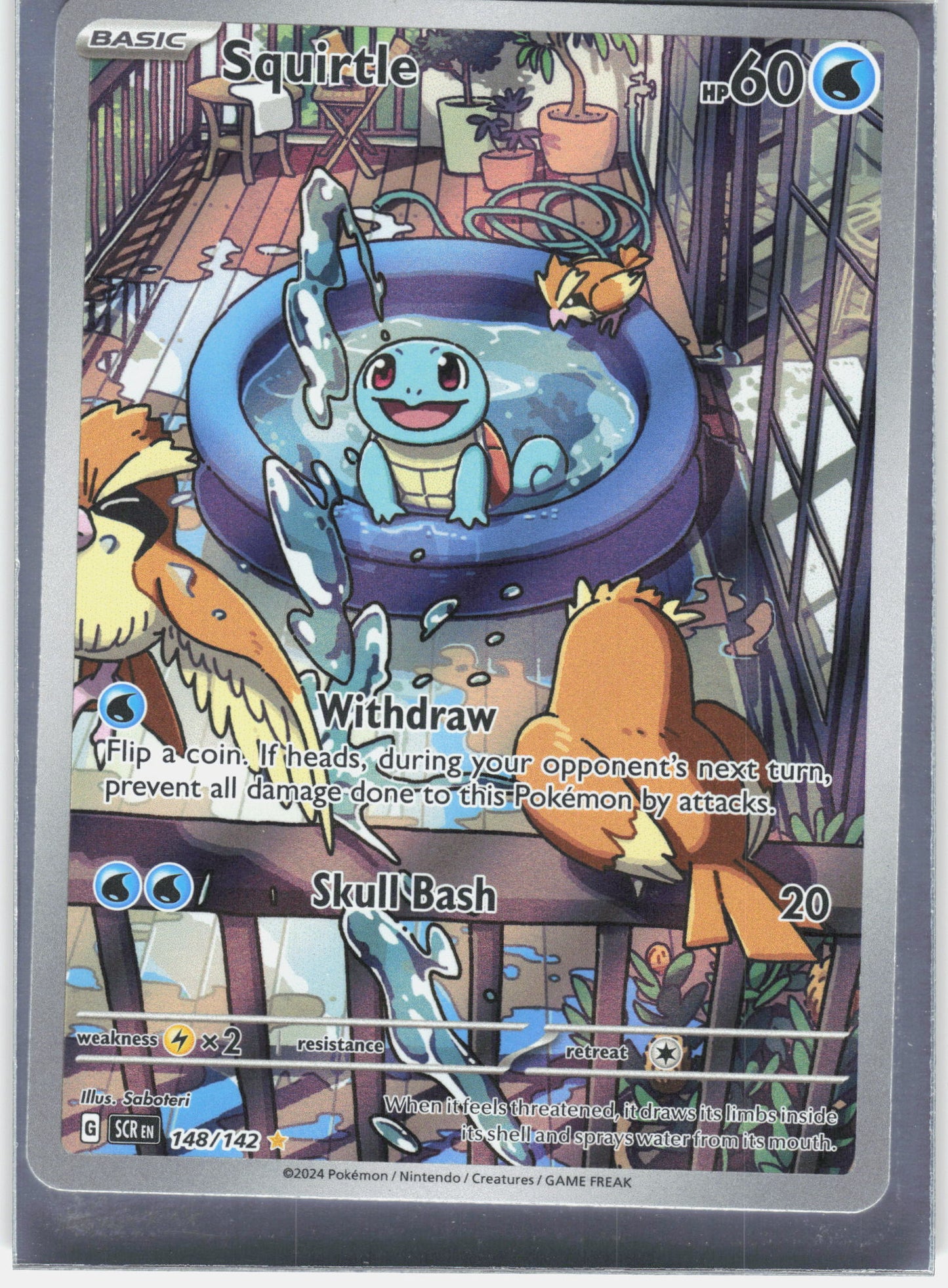 SV07: Stellar Crown #148/142 Squirtle