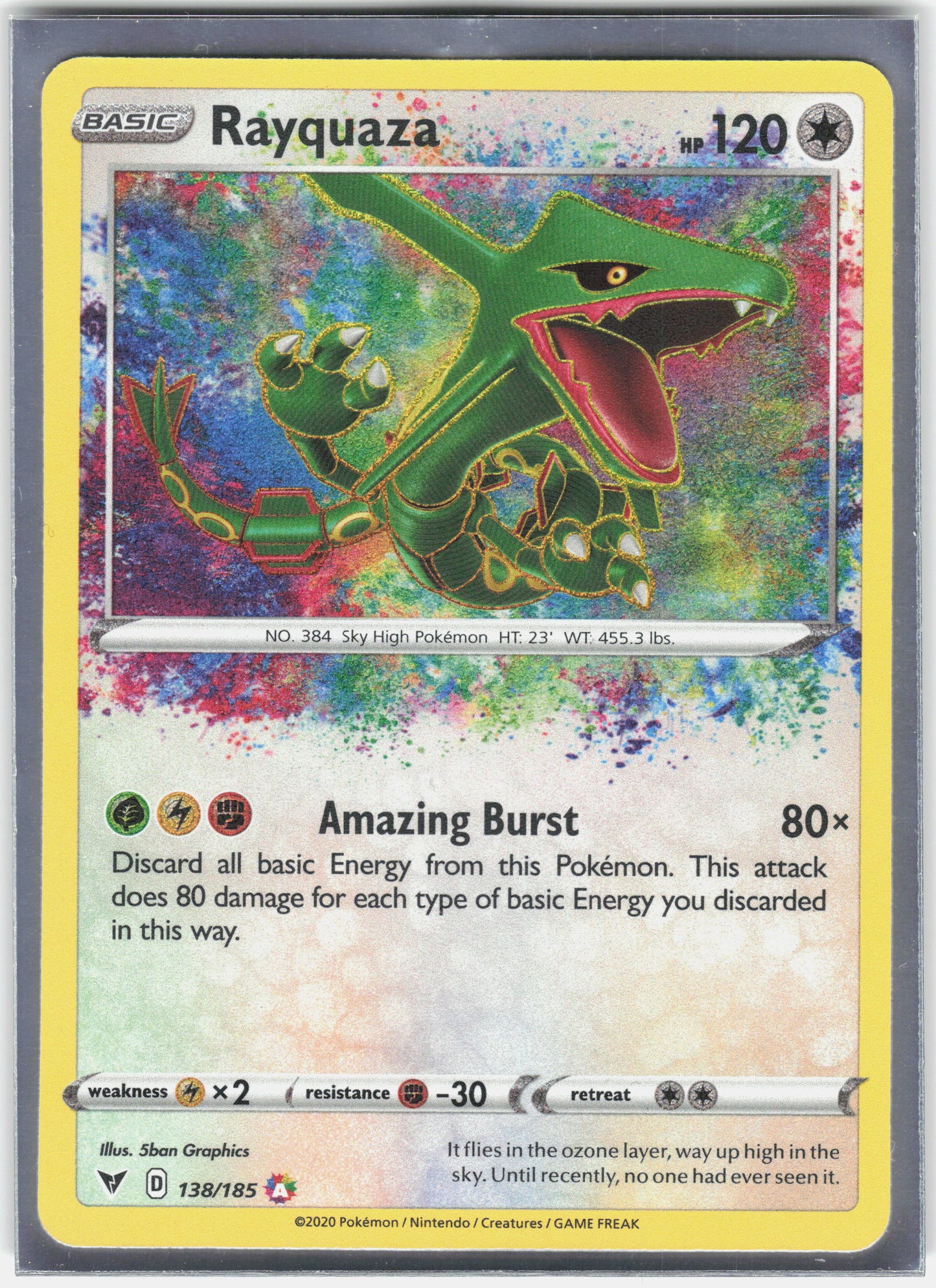 SWSH04: Vivid Voltage #138/185 Rayquaza