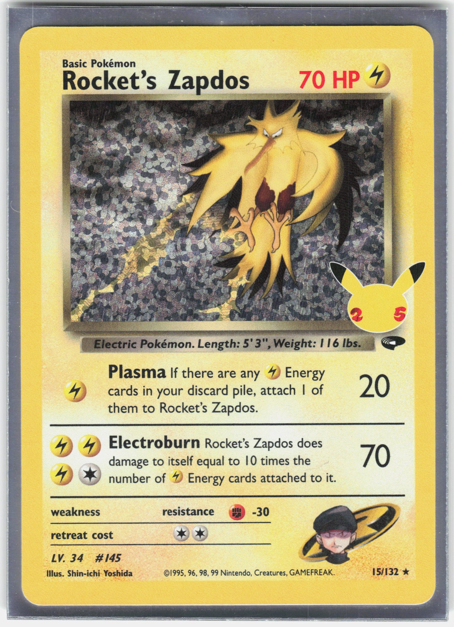 Celebrations: Classic Collection #15/132 Rocket's Zapdos