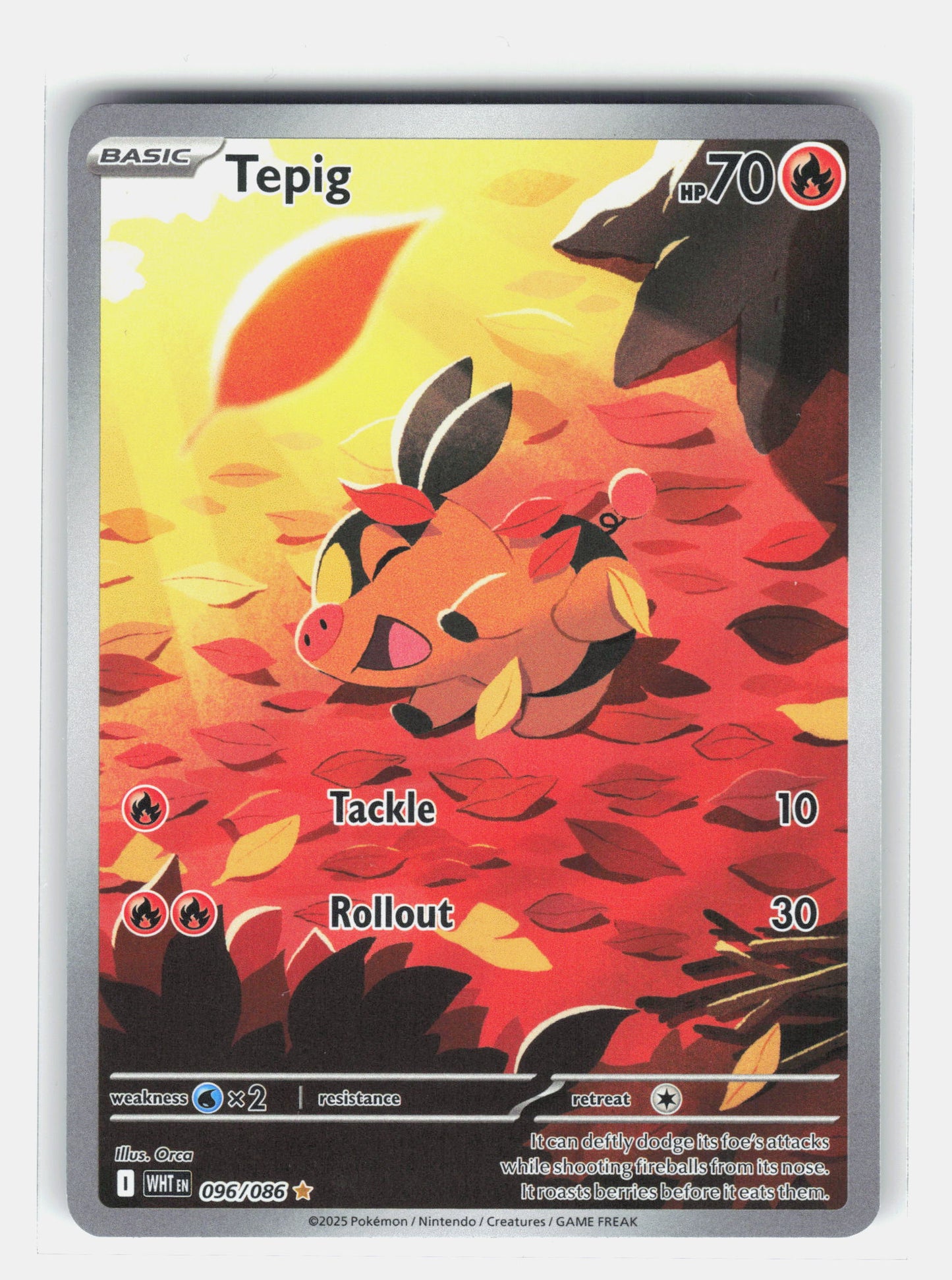 SV: White Flare #096/086 Tepig