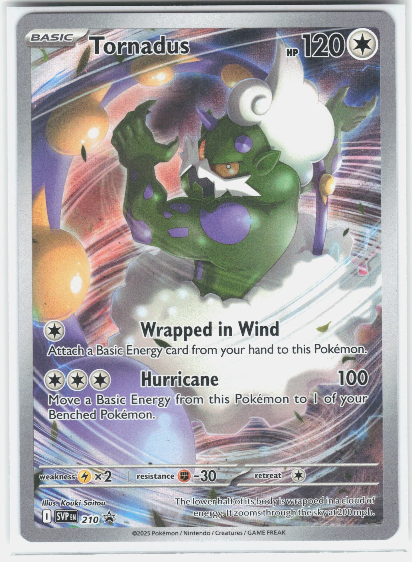 SV: Scarlet & Violet Promo Cards #210 Tornadus