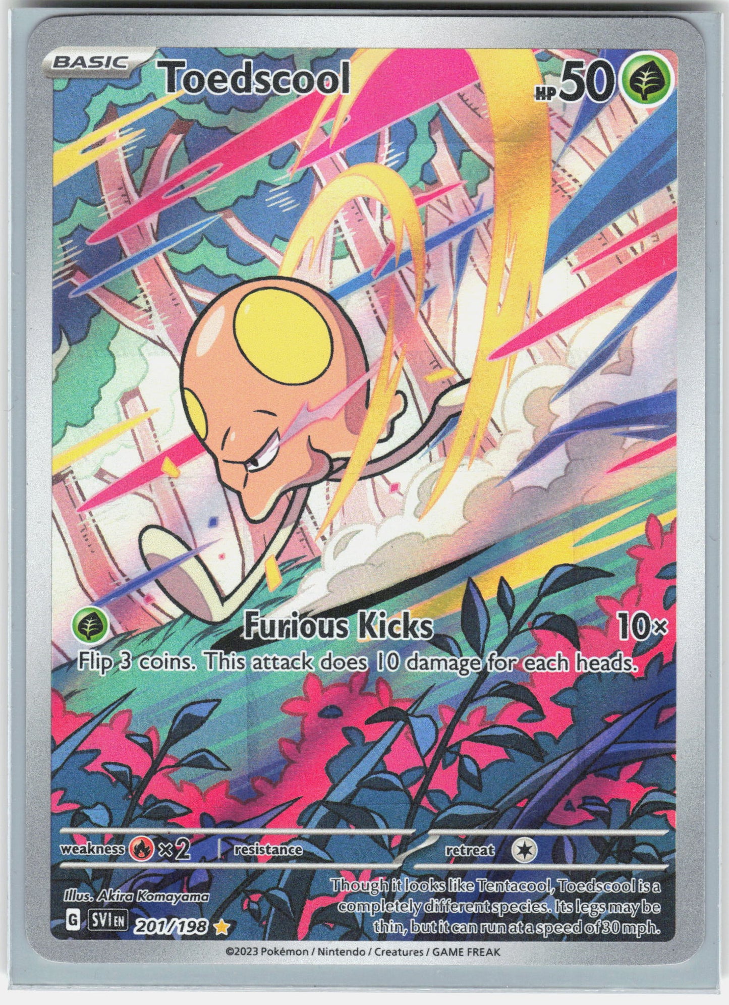 SV01: Scarlet & Violet Base Set #201/198 Toedscool