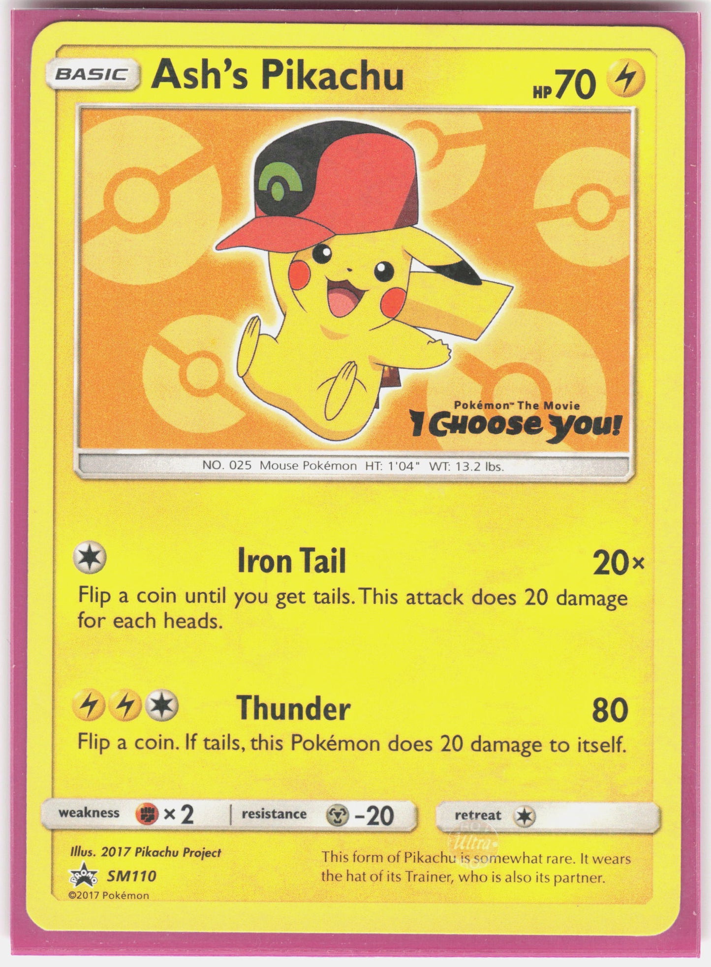 SM Promos #SM110 Ash's Pikachu