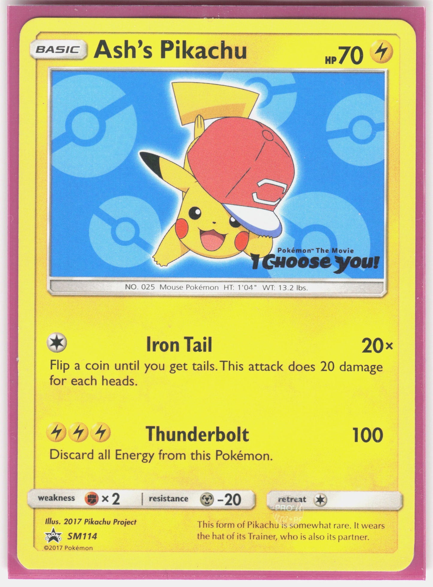 SM Promos #SM114 Ash's Pikachu