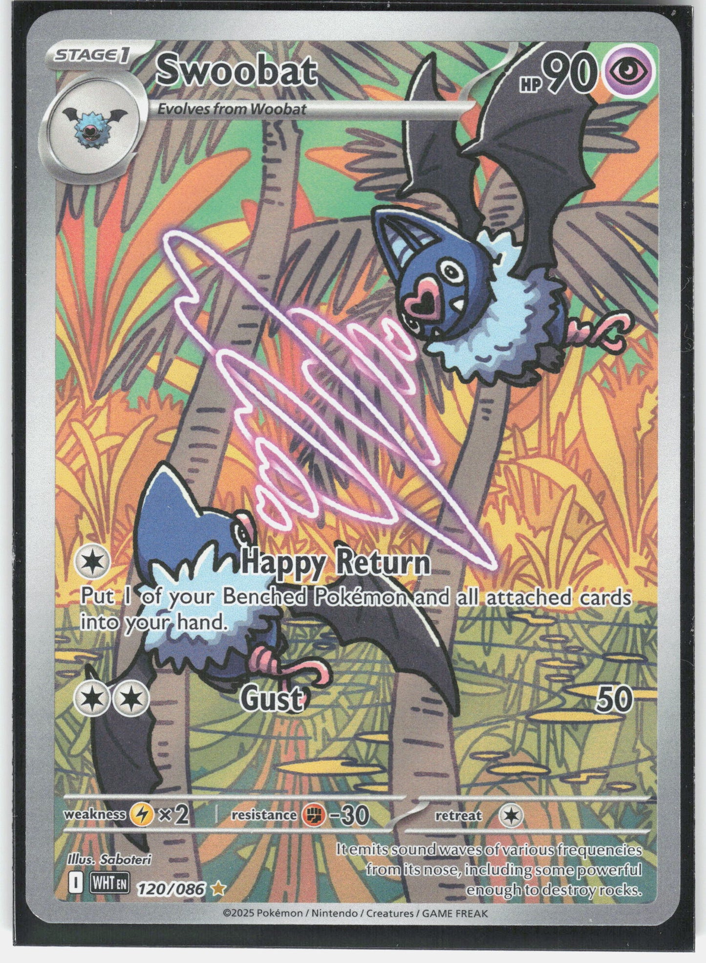 SV: White Flare #120/086 Swoobat