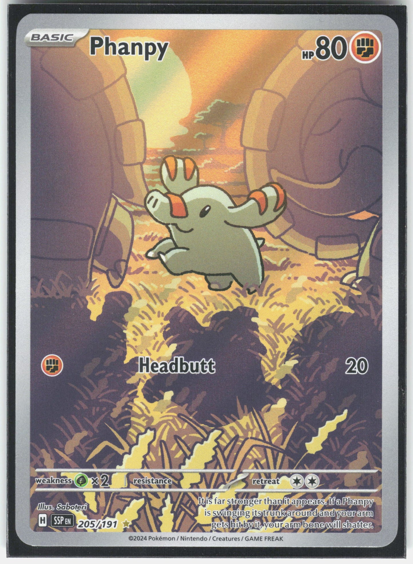 SV08: Surging Sparks #205/191 Phanpy
