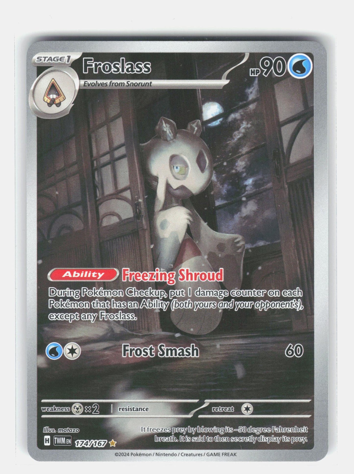 SV06: Twilight Masquerade #174/167 Froslass