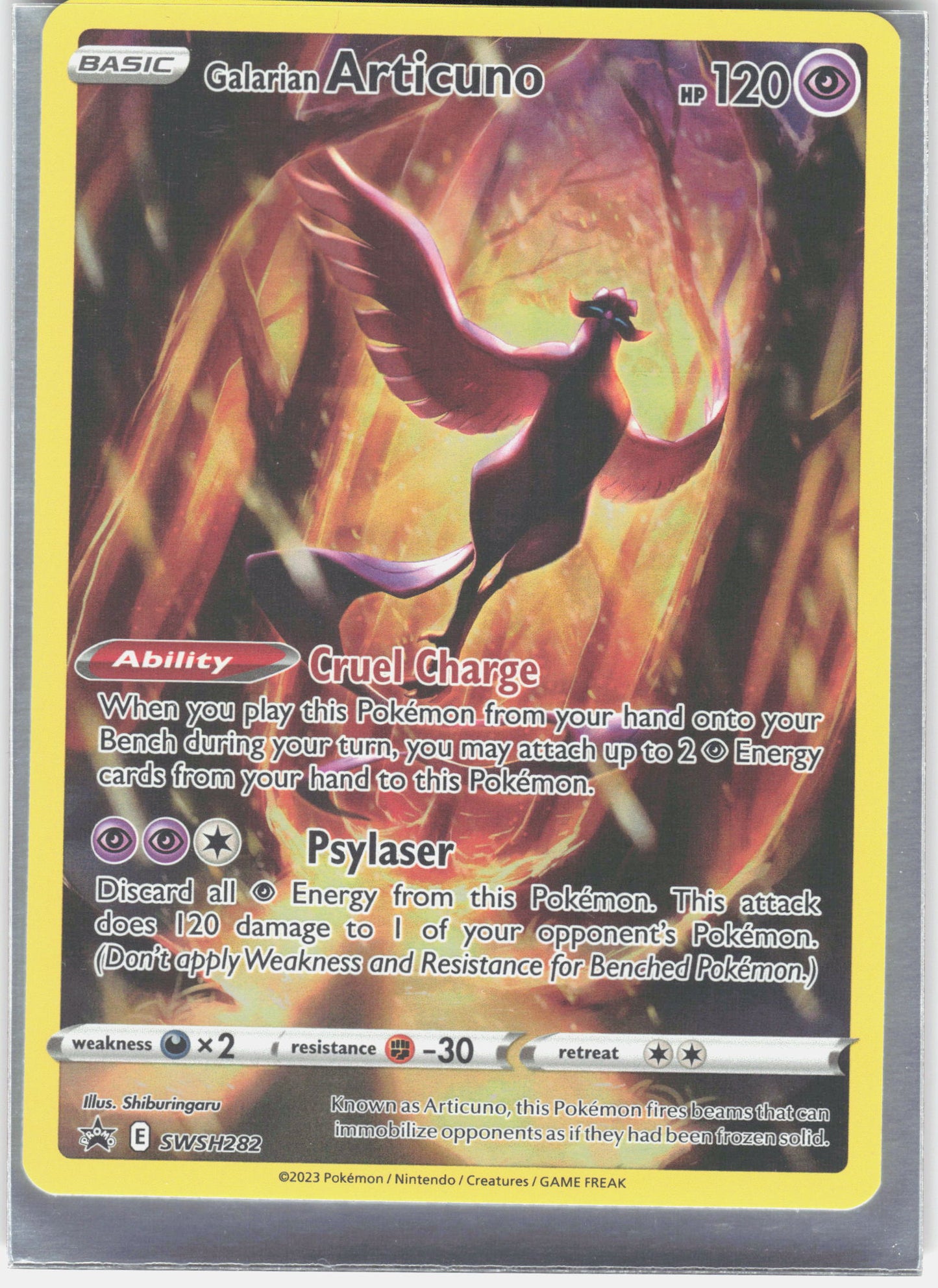 SWSH: Sword & Shield Promo Cards #SWSH282 Galarian Articuno