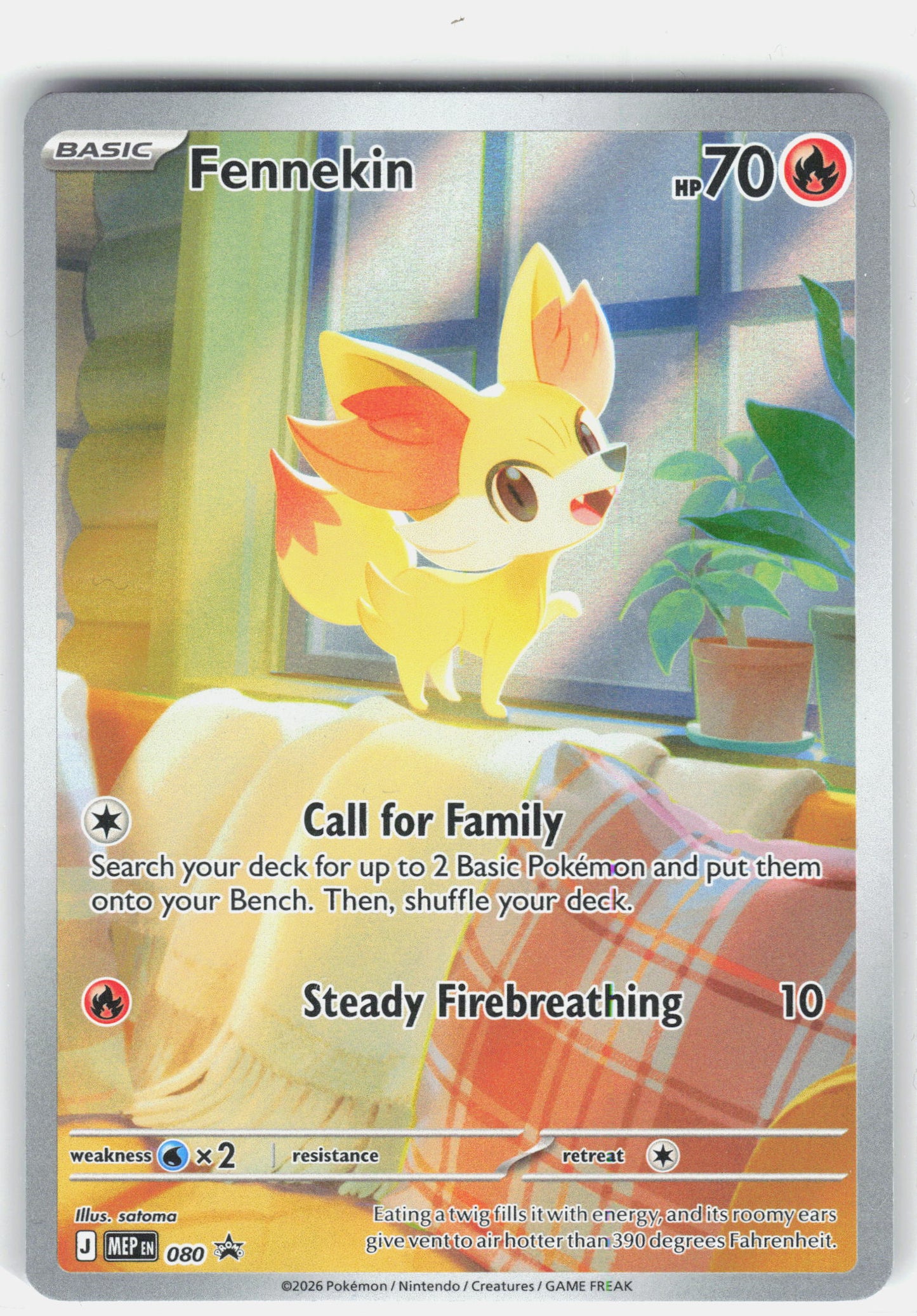 ME: Mega Evolution Promo #080 Fennekin