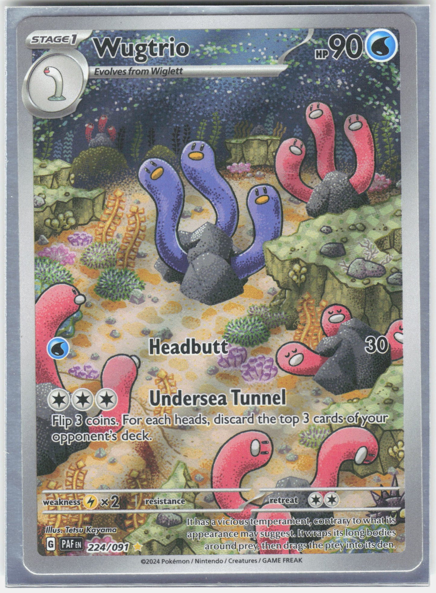 SV: Paldean Fates #224/091 Wugtrio