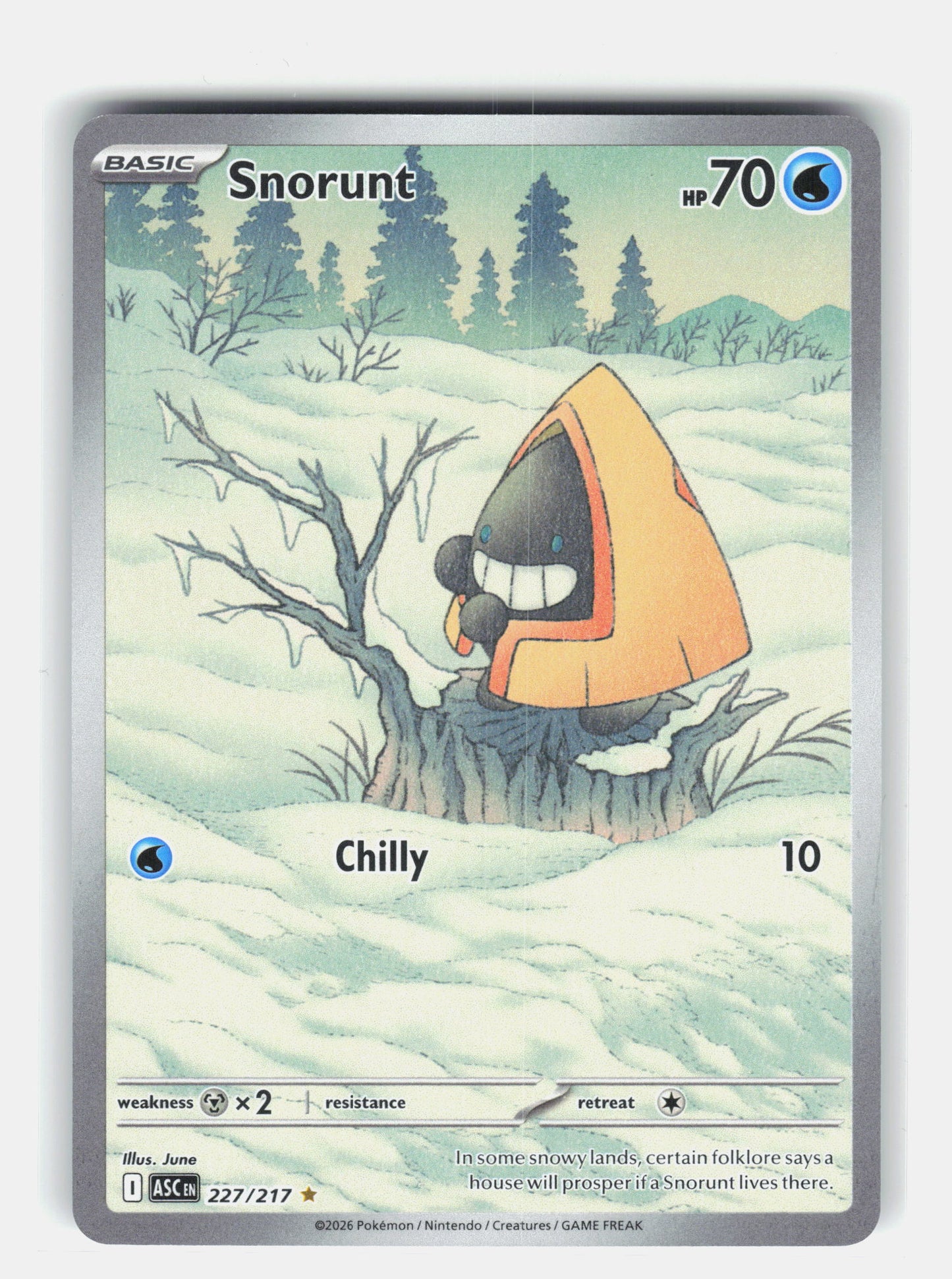 ME: Ascended Heroes #227/217 Snorunt