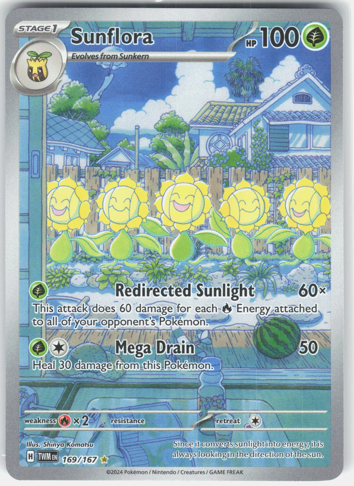 SV06: Twilight Masquerade #169/167 Sunflora