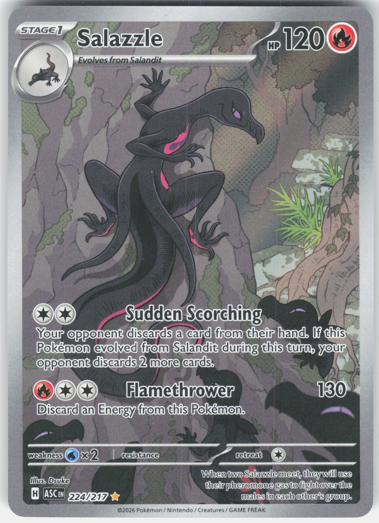 ME: Ascended Heroes #224/217 Salazzle