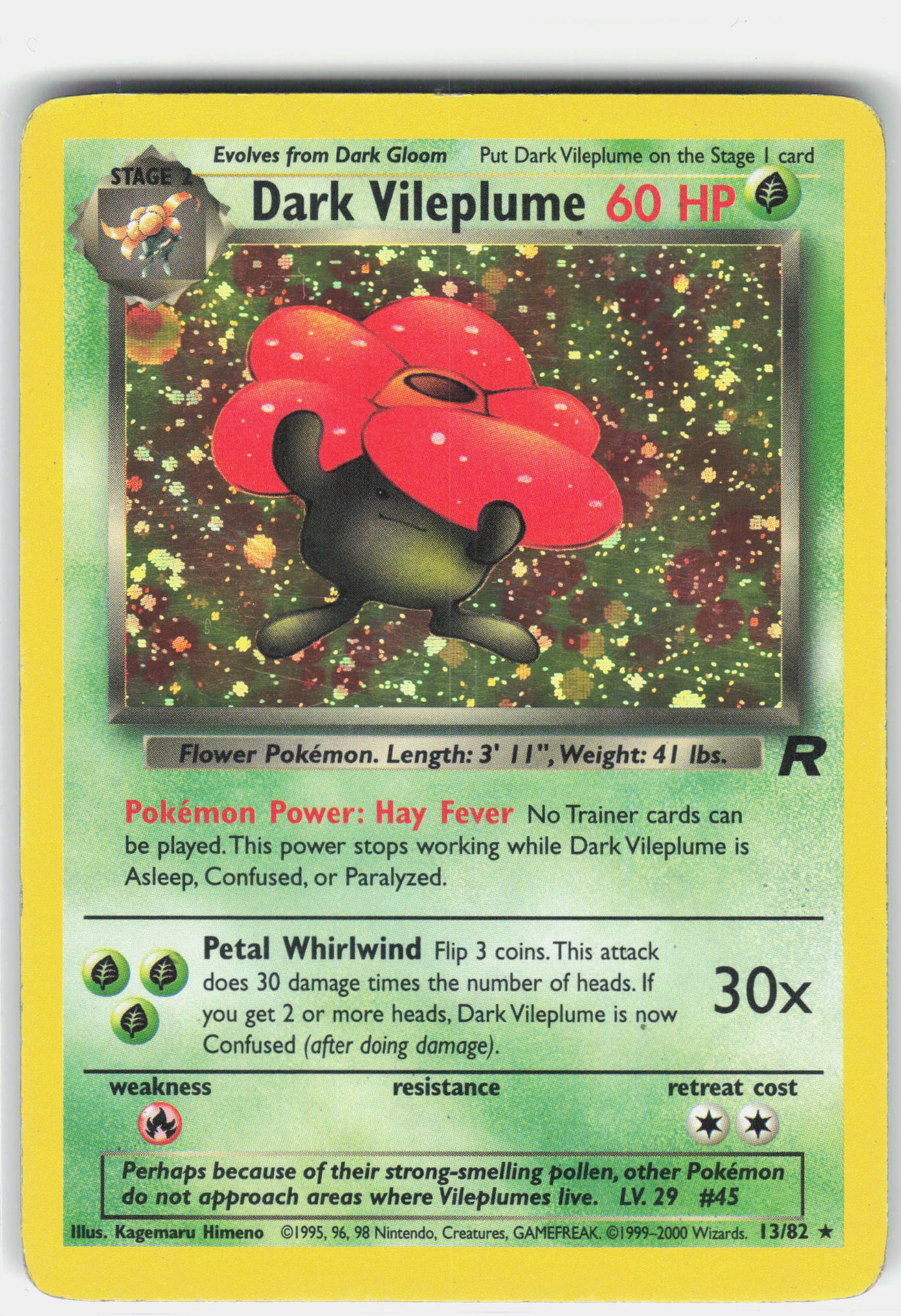 Team Rocket #13/82 Dark Vileplume (13)