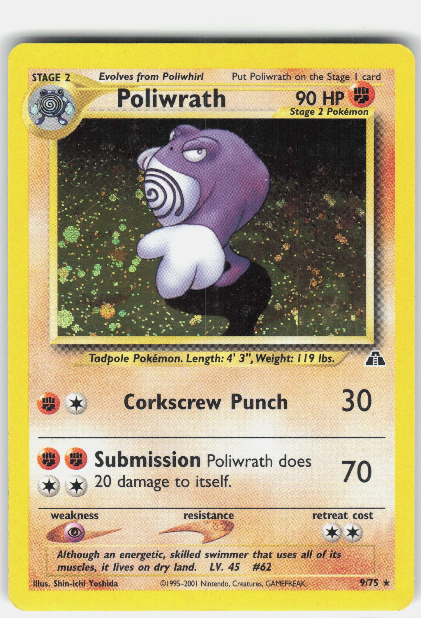 Neo Discovery #09/75 Poliwrath (9)