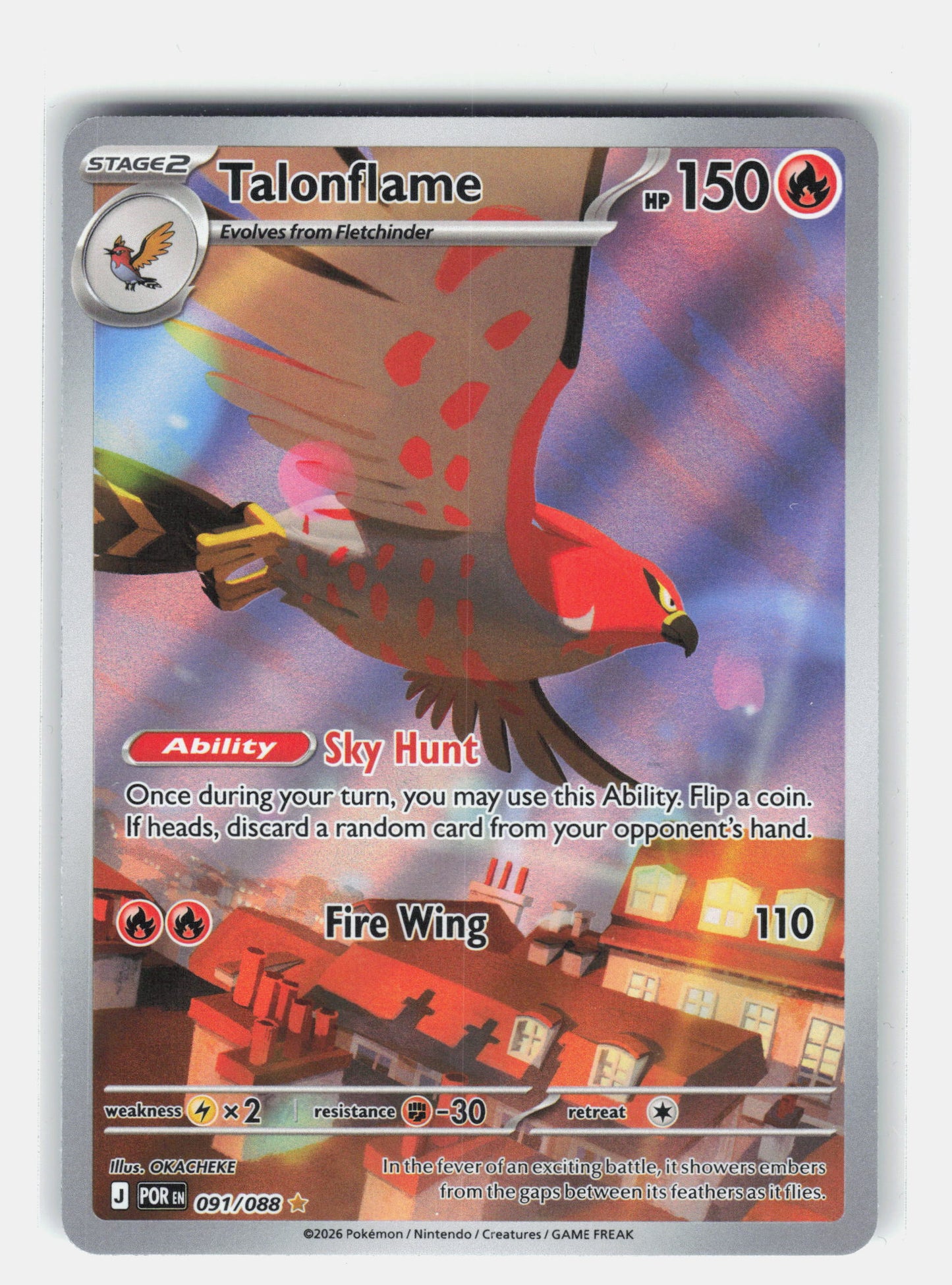 ME03: Perfect Order #091/088 Talonflame