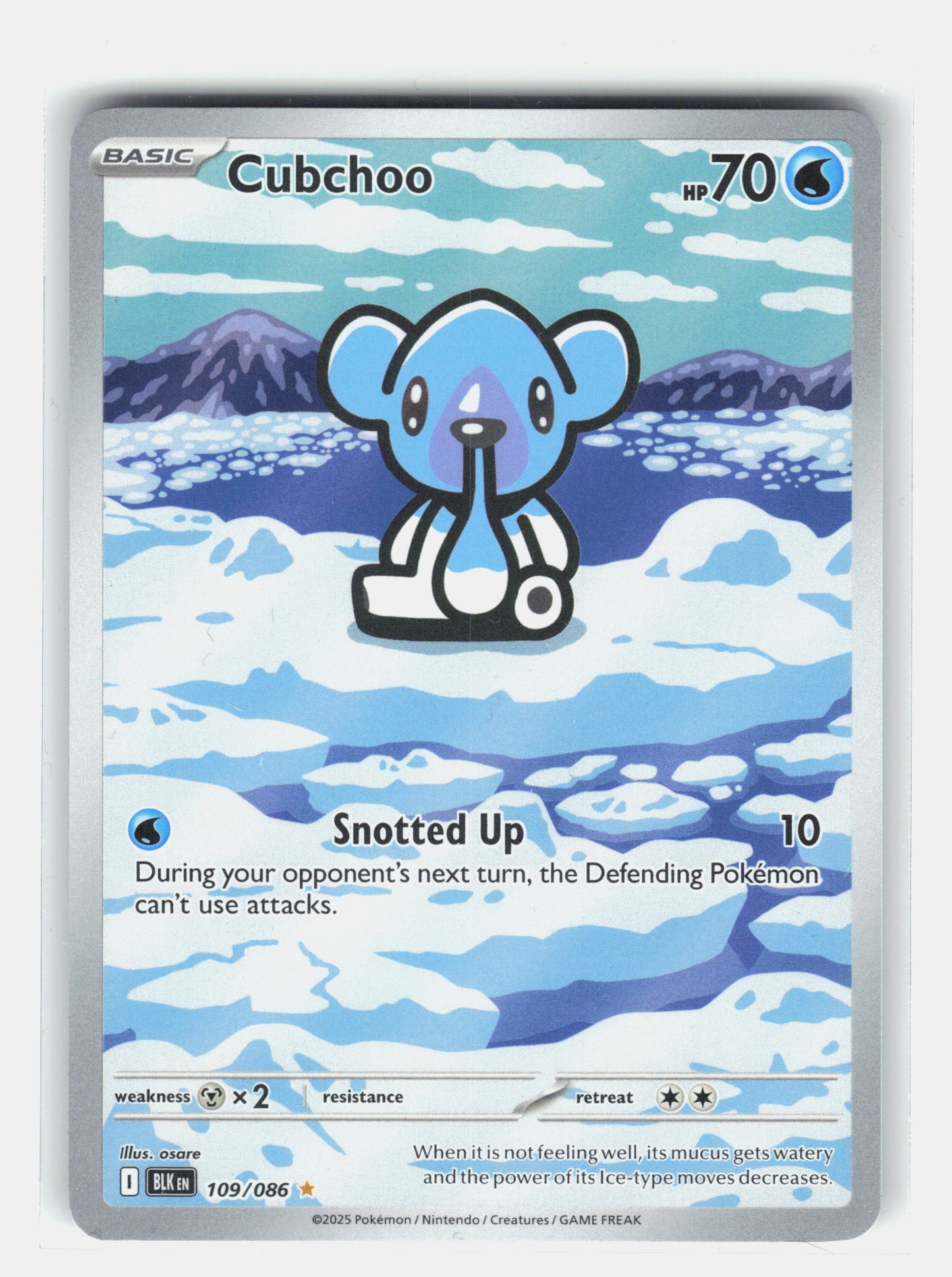 SV: Black Bolt #109/086 Cubchoo