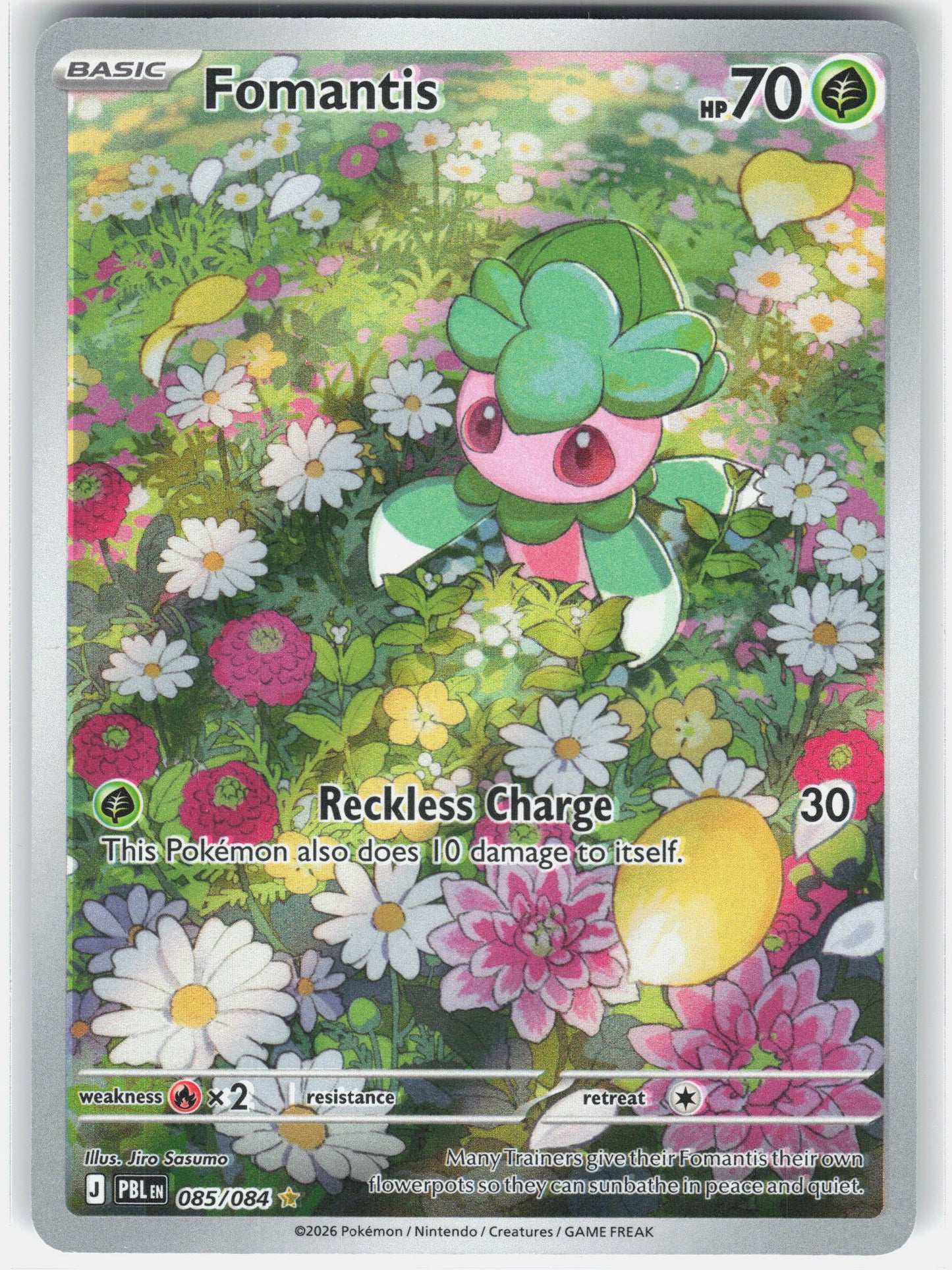 ME05: Pitch Black #085/084 Fomantis
