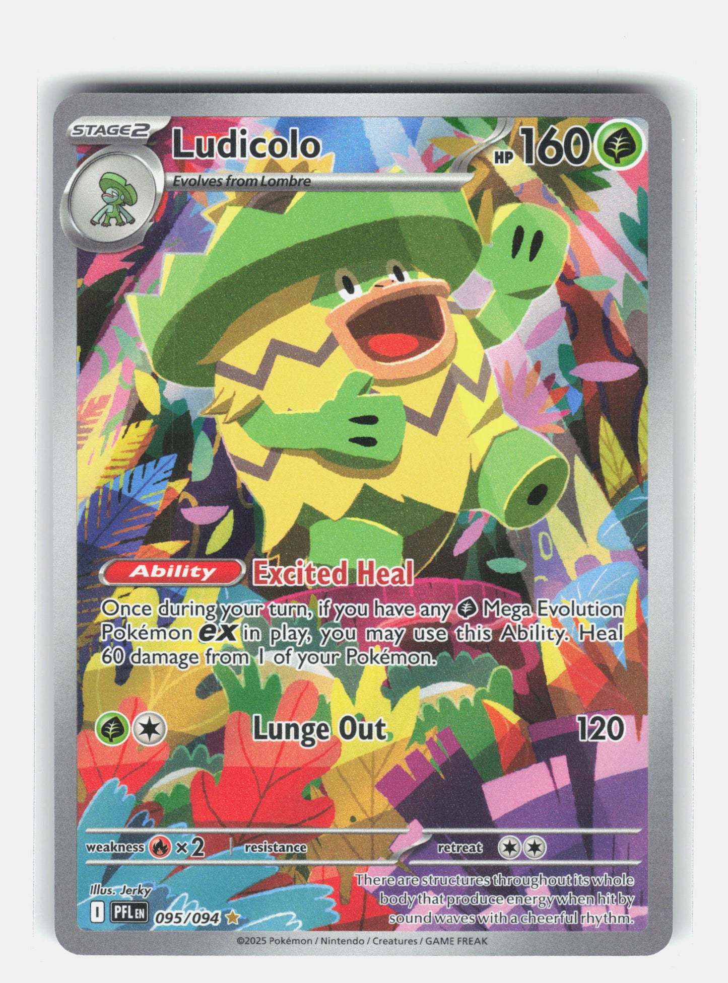 ME02: Phantasmal Flames #095/094 Ludicolo