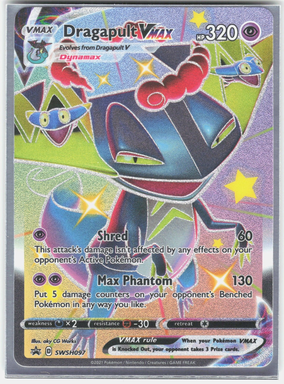 Dragapult VMAX Holo Promo SWSH: Sword & Shield Promo Cards SWSH097 NM