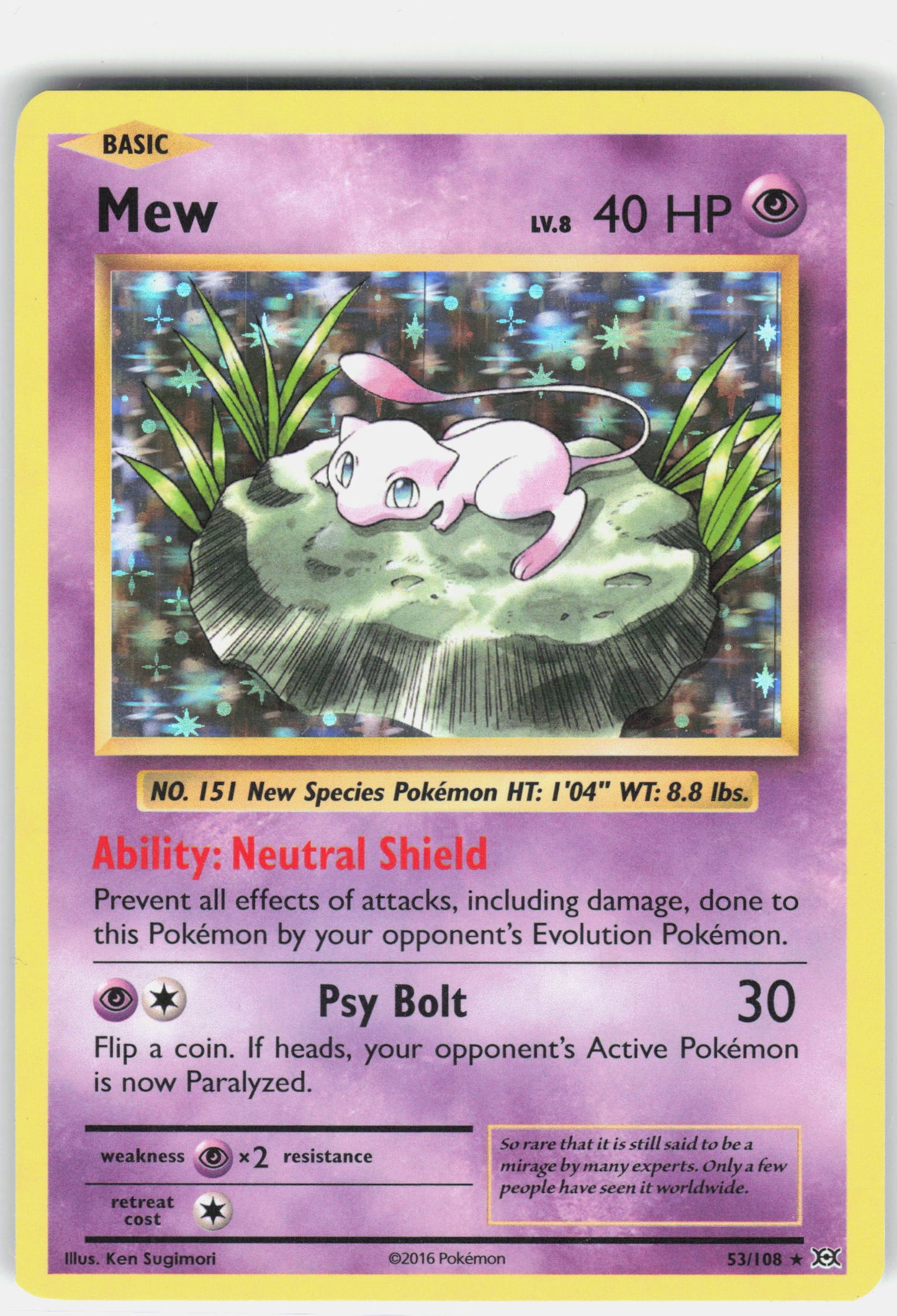 XY - Evolutions #53/108 Mew