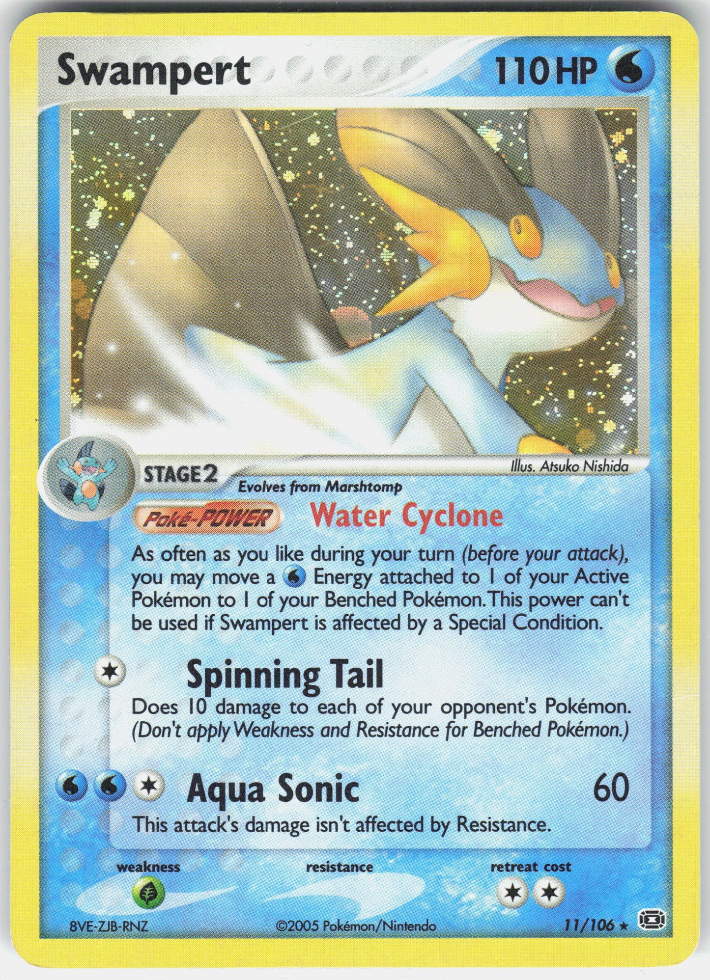EX Emerald #11/106 Swampert