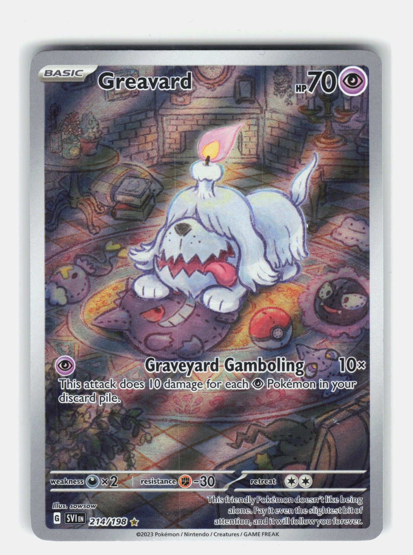 SV1V: Violet ex #087/078 Greavard
