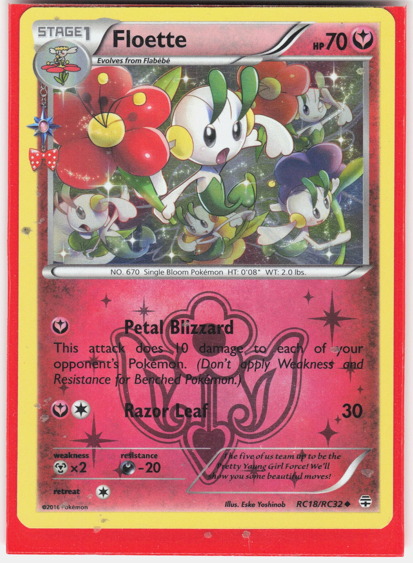 Generations: Radiant Collection #RC18/RC32 Floette