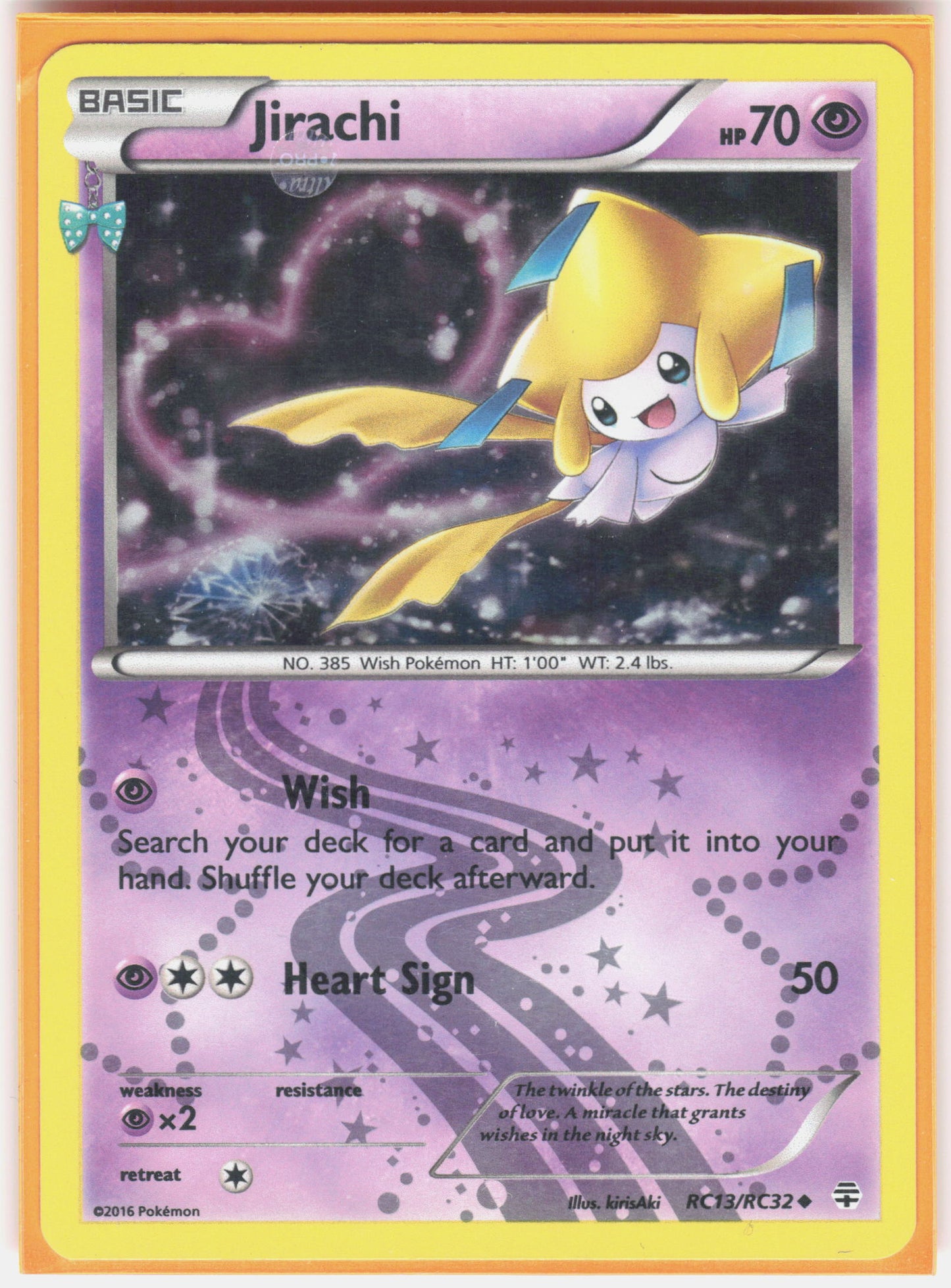 Generations: Radiant Collection #RC13/RC32 Jirachi