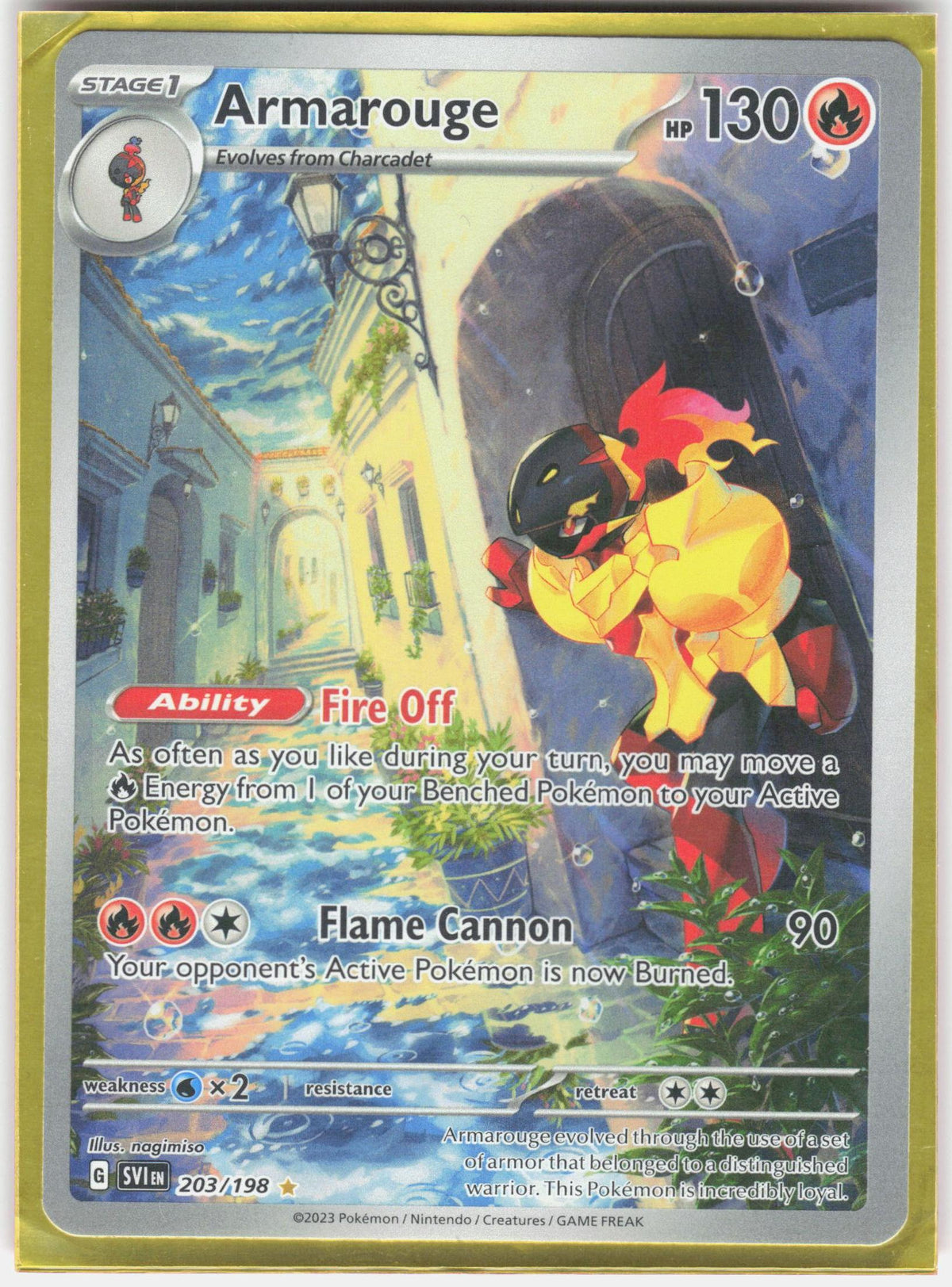 SV01: Scarlet & Violet Base Set #203/198 Armarouge