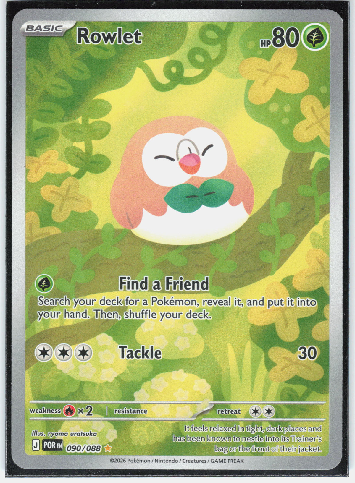 ME03: Perfect Order #090/088 Rowlet