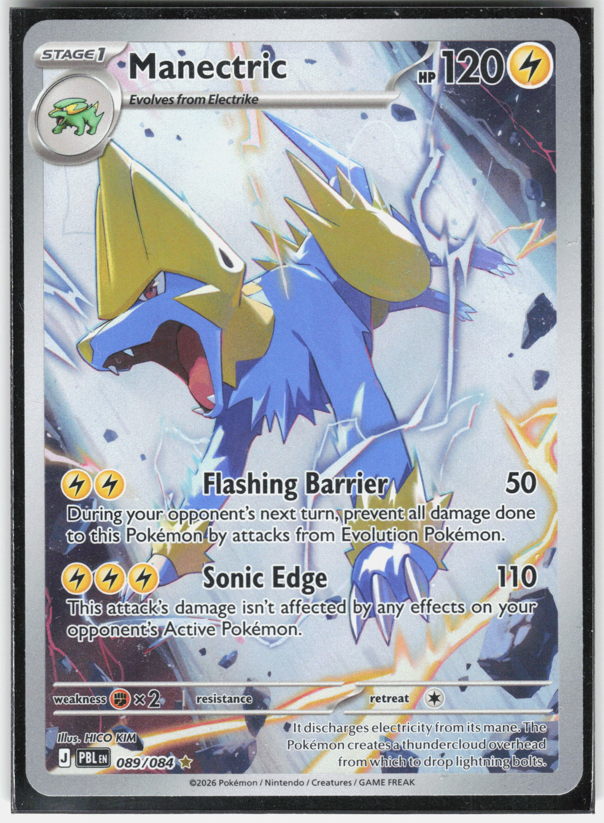 ME05: Pitch Black #089/084 Manectric
