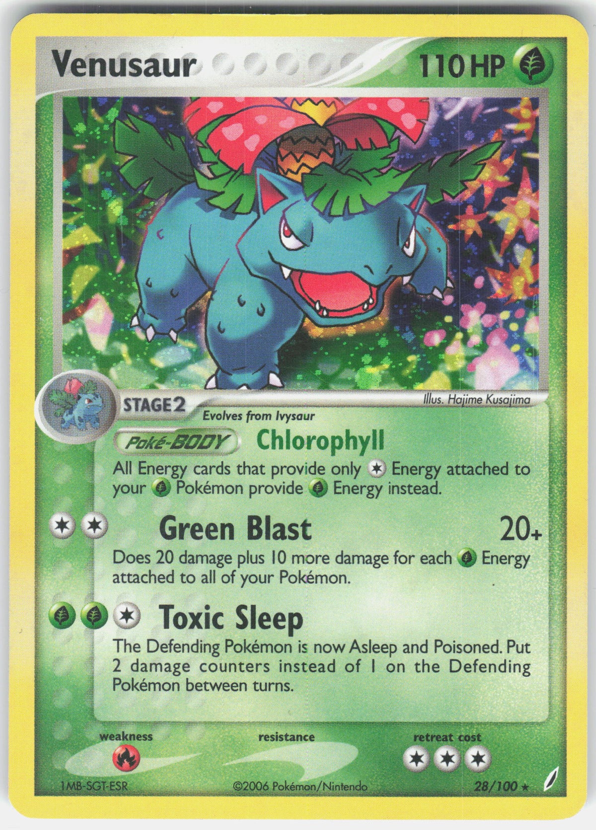 EX Crystal Guardians #28/100 Venusaur