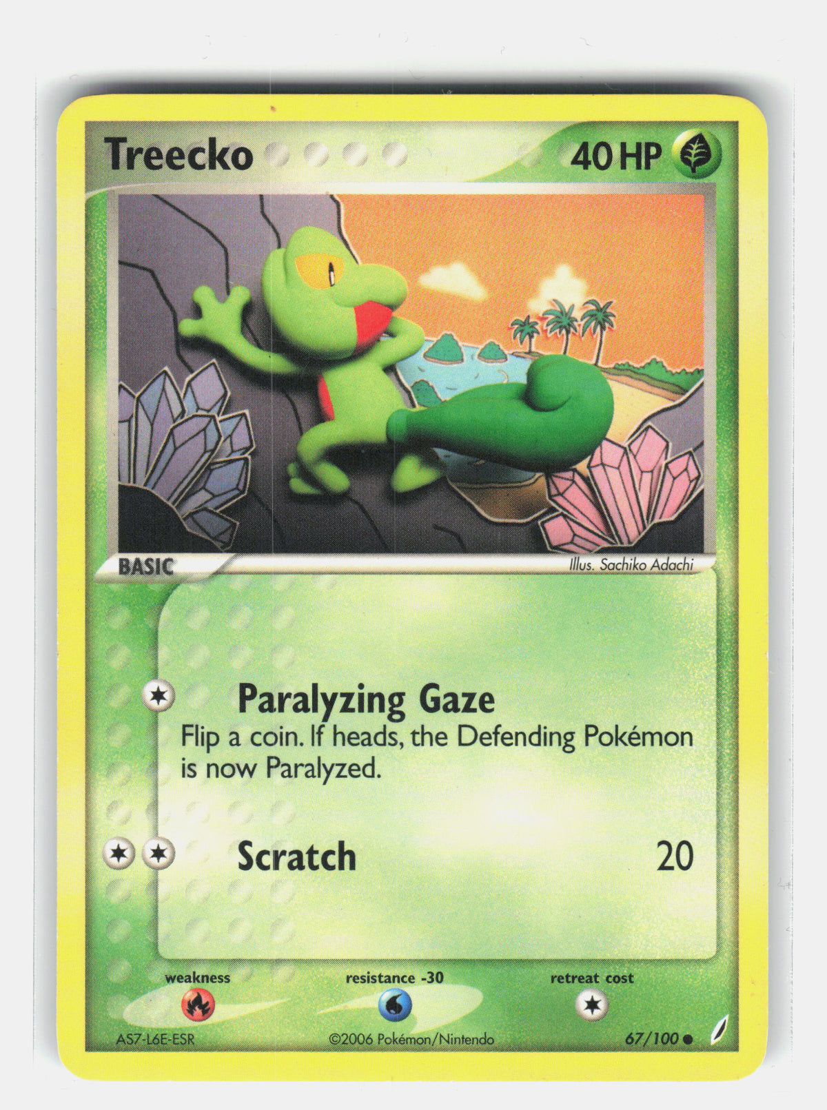 EX Crystal Guardians #67/100 Treecko