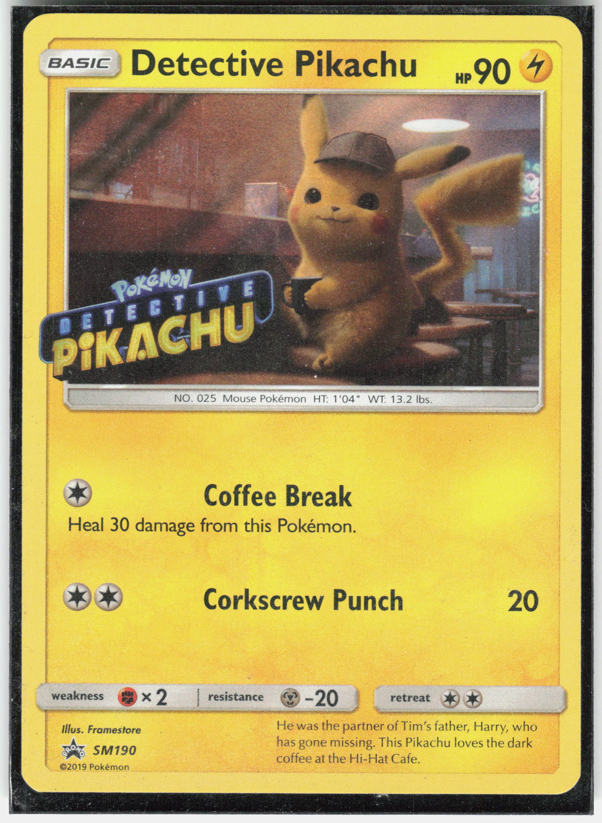 SM Promos #SM190 Detective Pikachu
