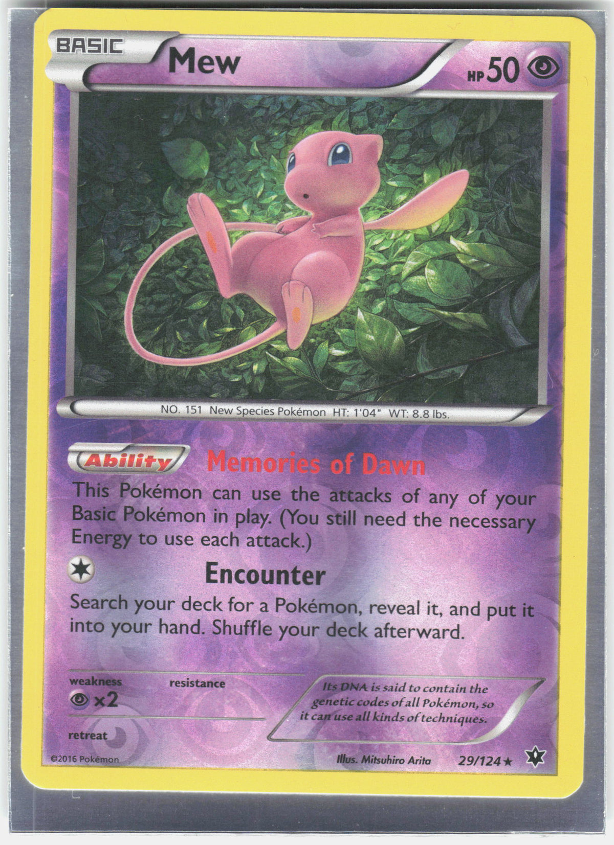 XY - Fates Collide #29/124 Mew