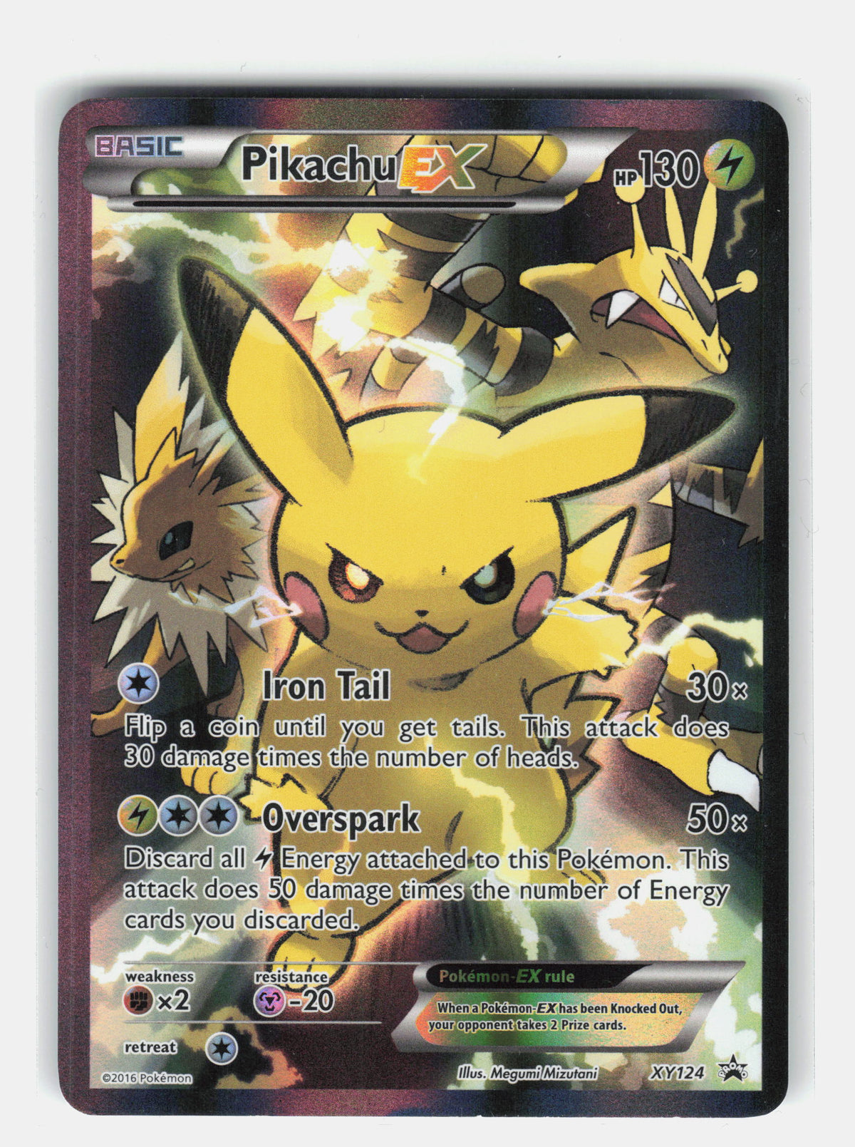 XY Promos #XY124 Pikachu EX