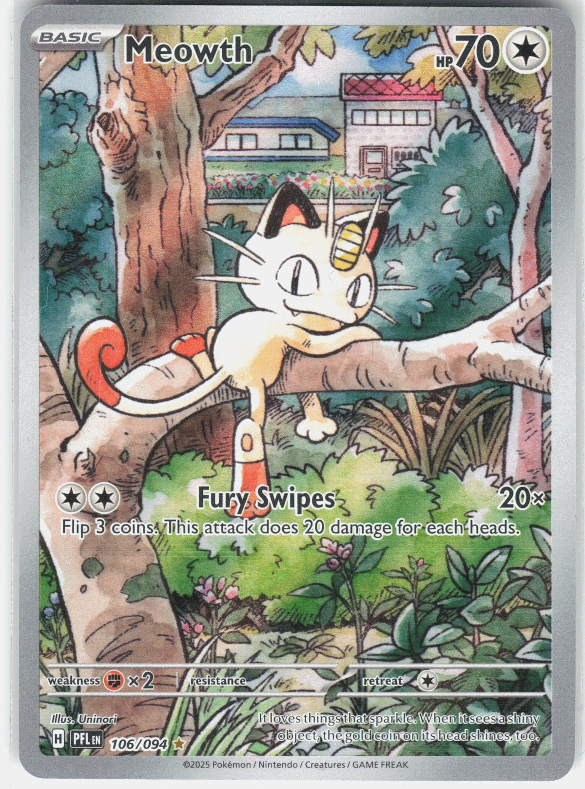 ME02: Phantasmal Flames #106/094 Meowth