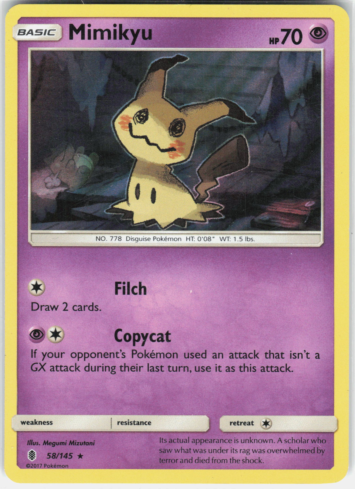 Deck Exclusives #058/145 Mimikyu