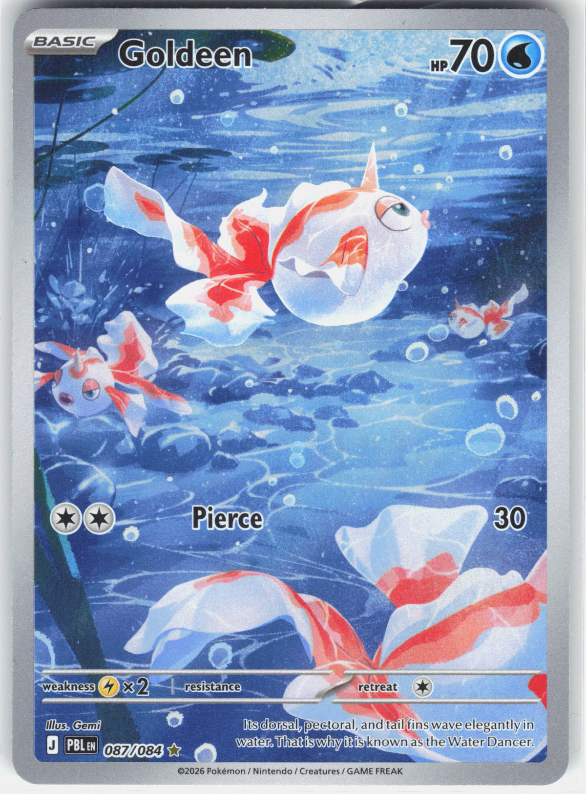 ME05: Pitch Black #087/084 Goldeen