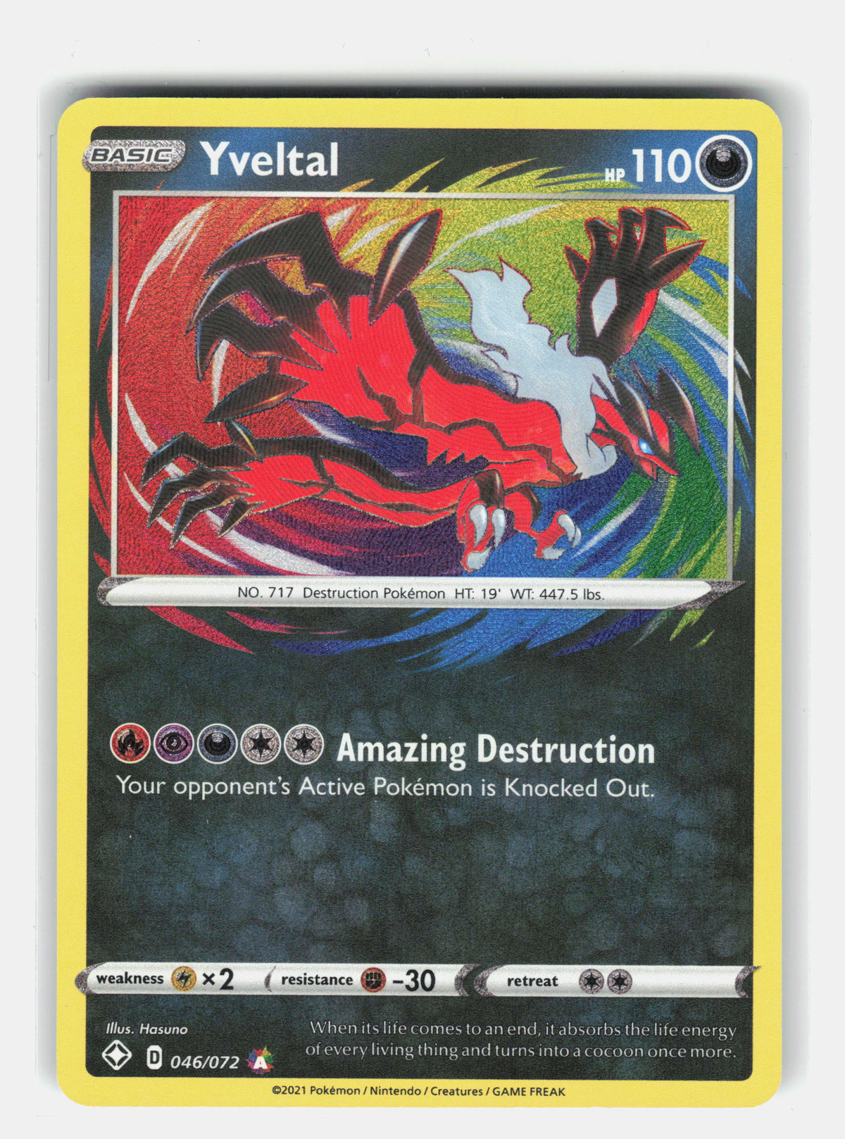 Shining Fates #046/072 Yveltal