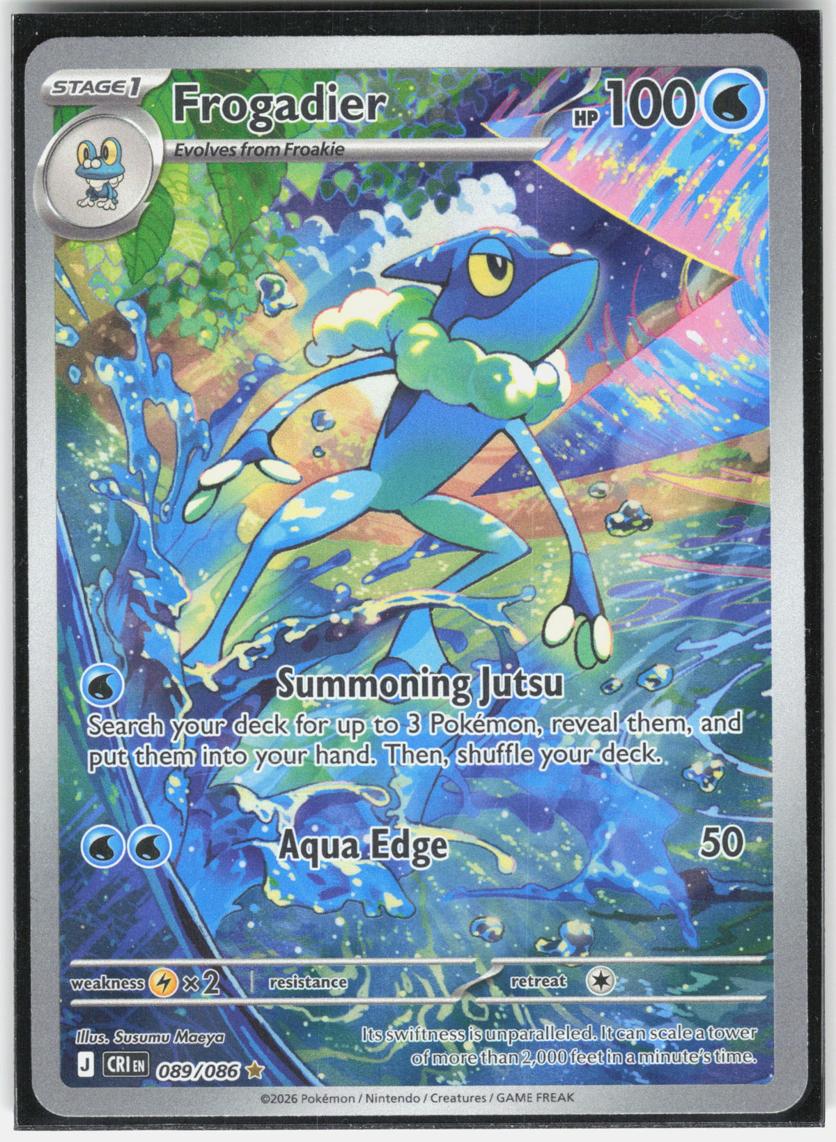 ME04: Chaos Rising #089/086 Frogadier