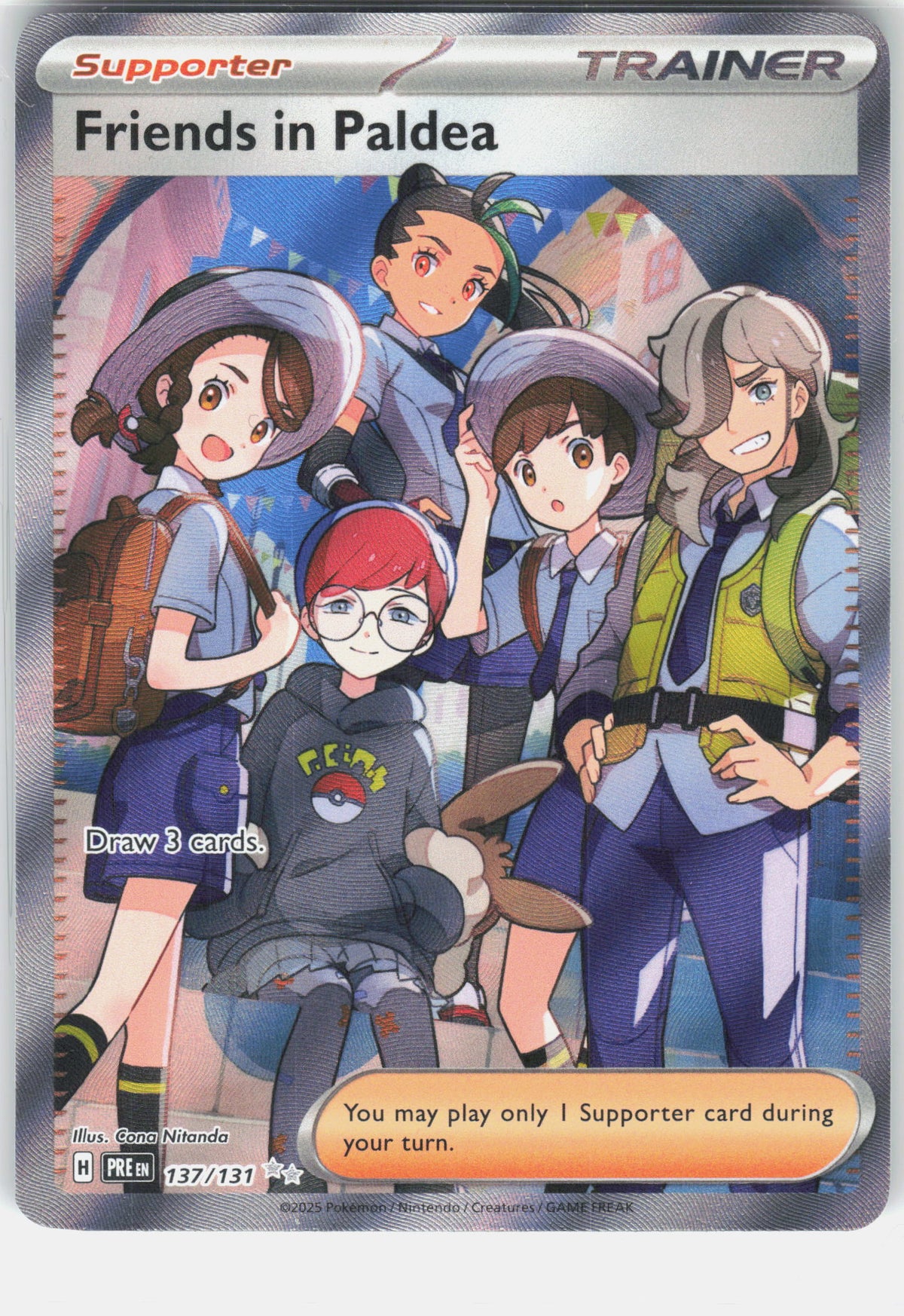 SV: Prismatic Evolutions #137/131 Friends in Paldea