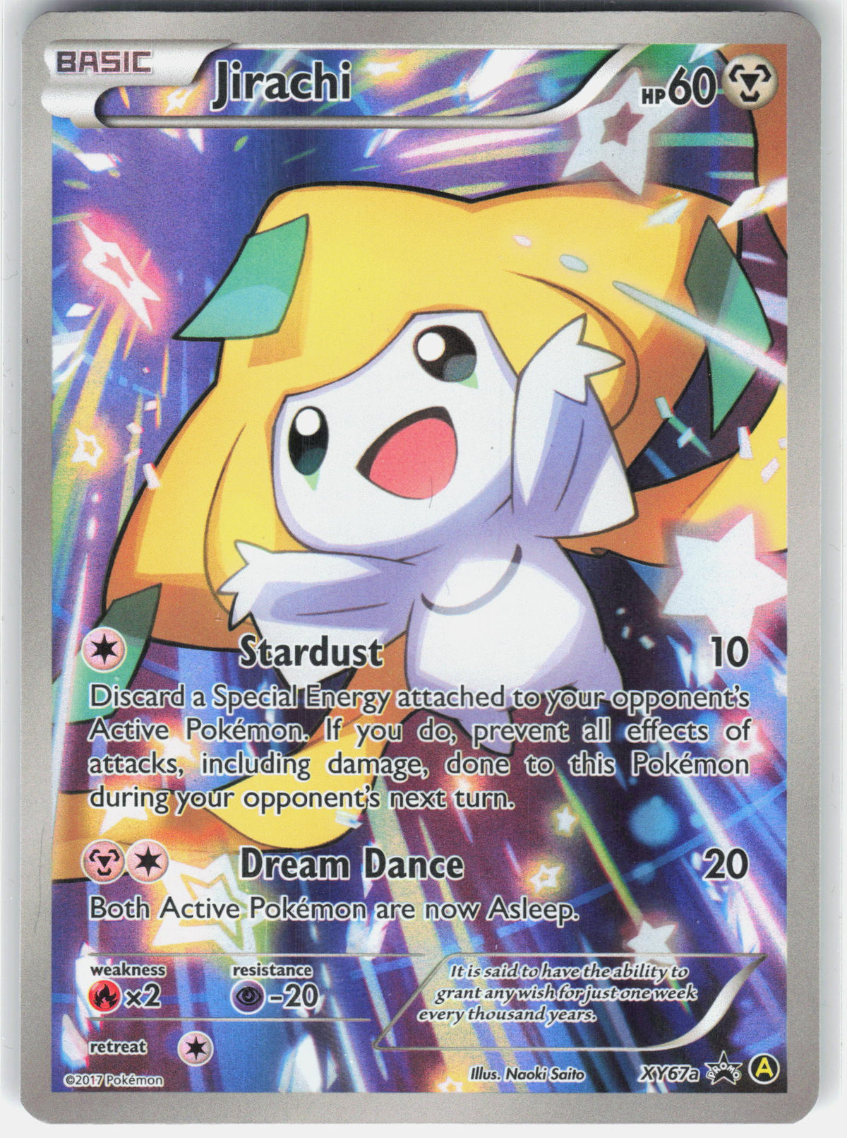Alternate Art Promos #XY67a Jirachi