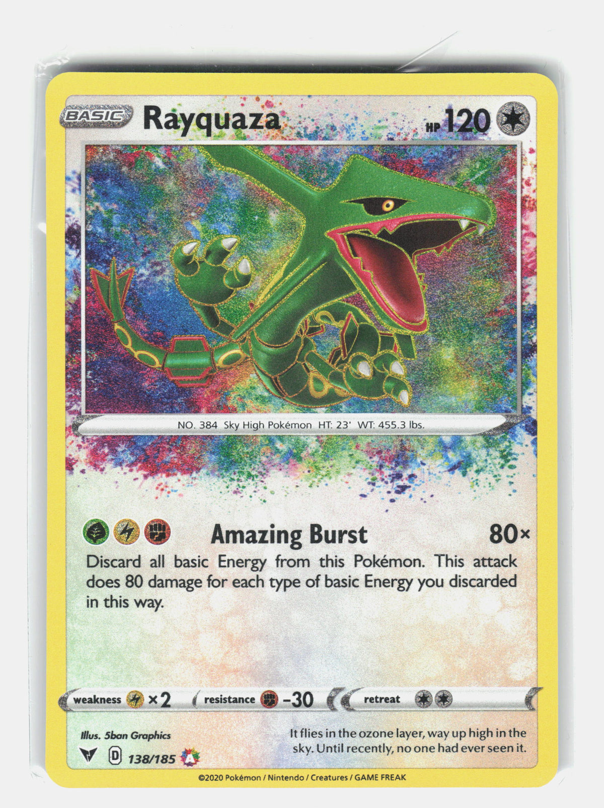 SWSH04: Vivid Voltage #138/185 Rayquaza