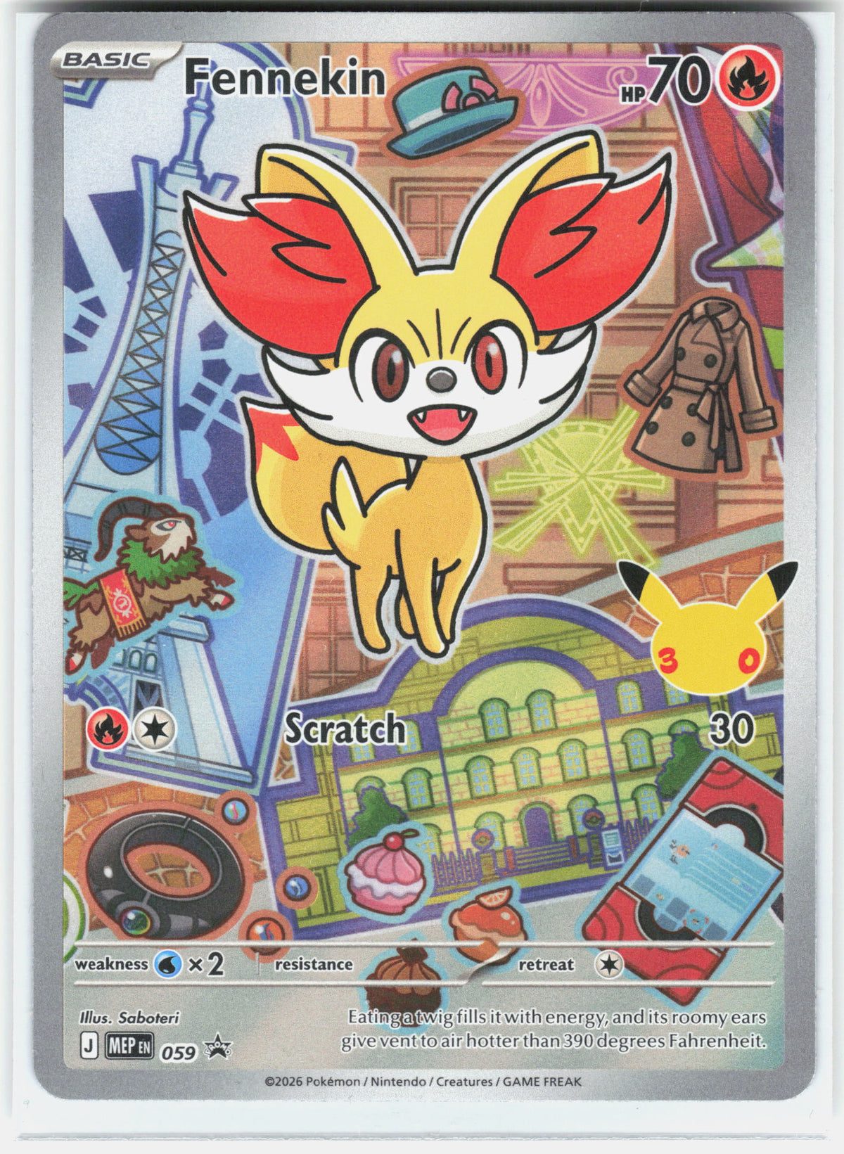 ME: Mega Evolution Promo #059 Fennekin