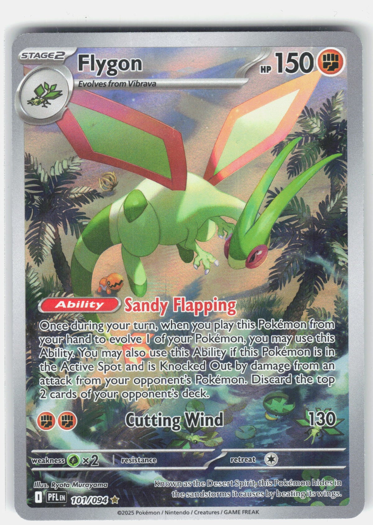 ME02: Phantasmal Flames #101/094 Flygon