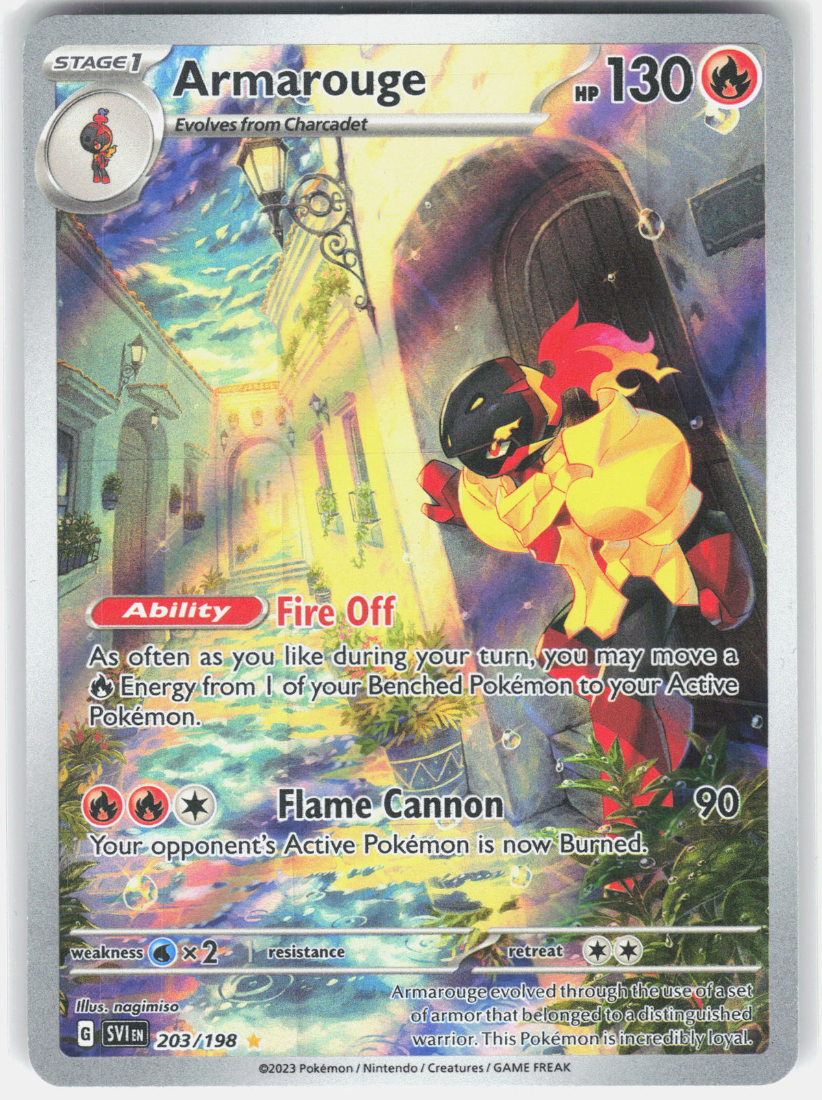 SV01: Scarlet & Violet Base Set #203/198 Armarouge